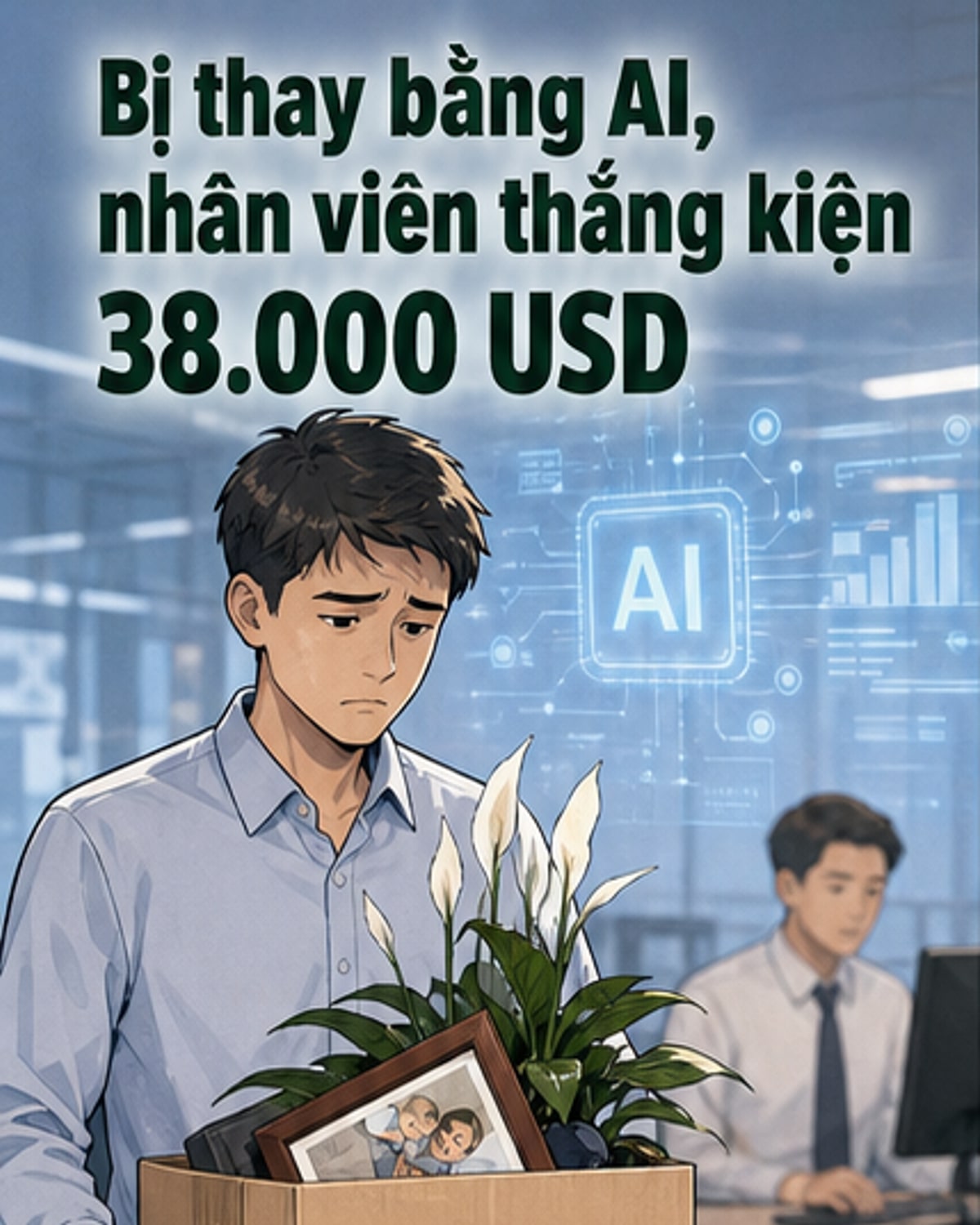Sa thải nhân viên để thay bằng AI