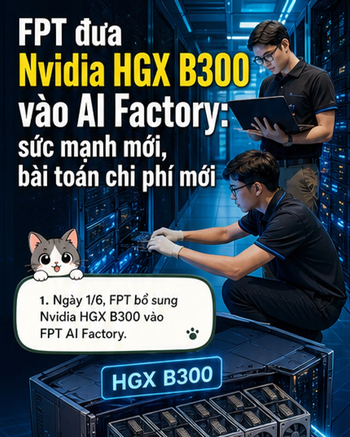 FPT nâng cấp hạ tầng AI với chip mới từ Nvidia