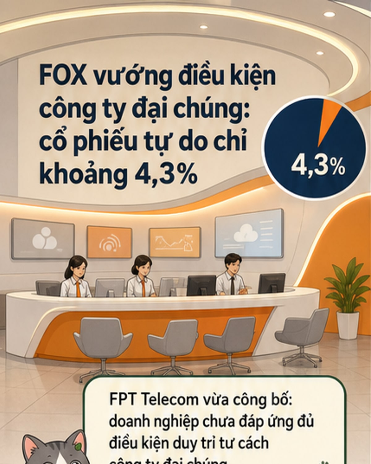 FPT Telecom mất tư cách công ty đại chúng