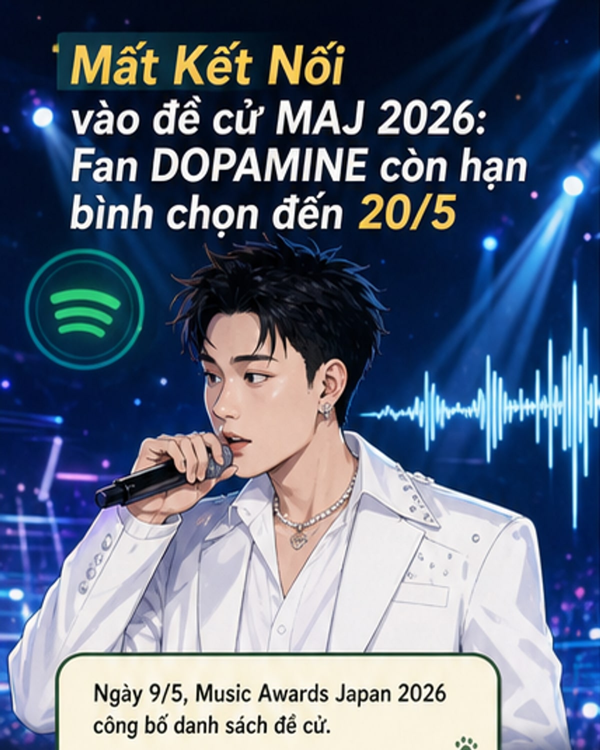 Mất Kết Nối vào đề cử Grammy Nhật