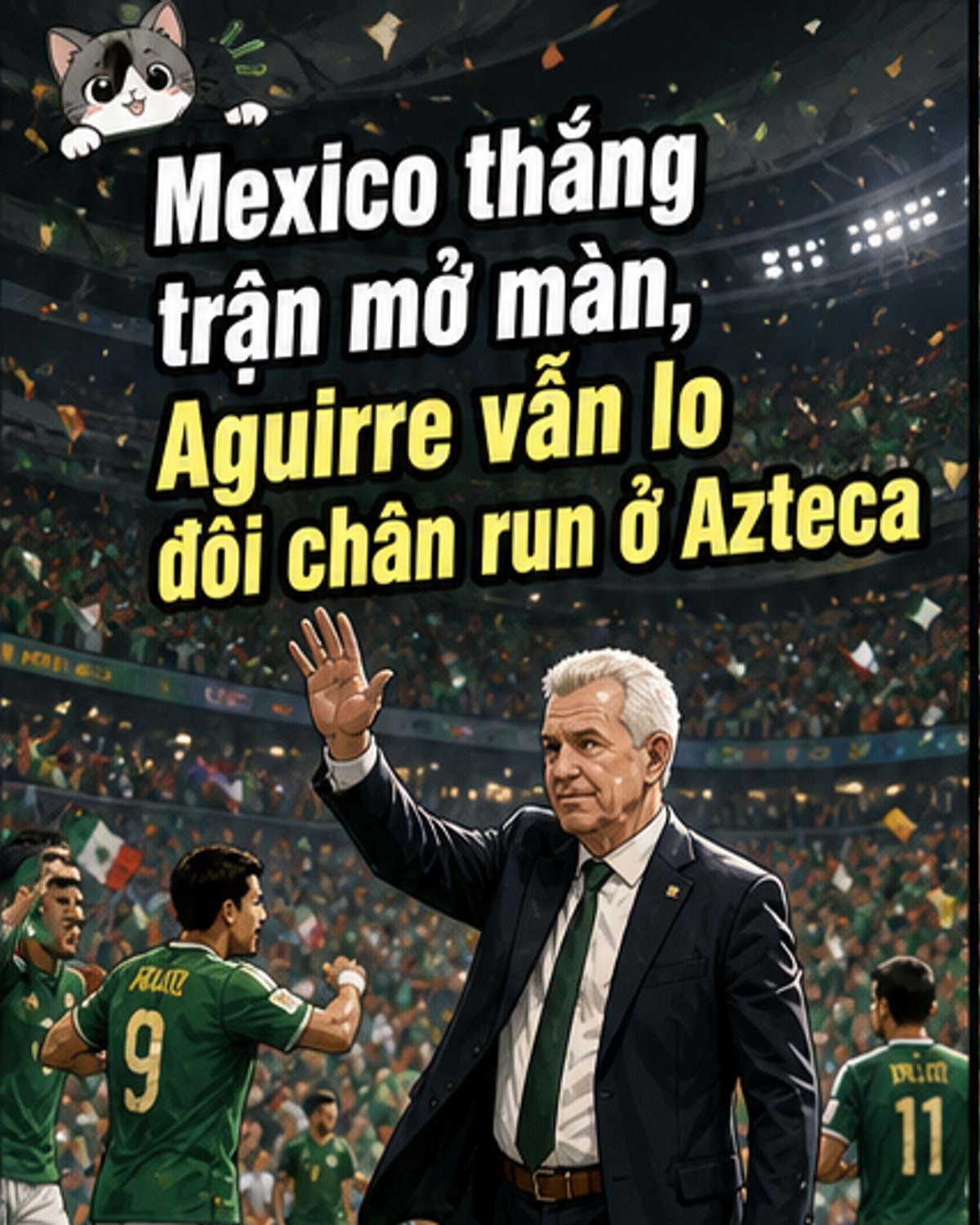 Mexico thắng Nam Phi ngày khai mạc World Cup