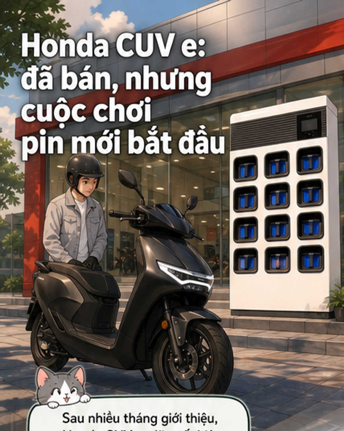 Honda CUV e: chính thức lên kệ