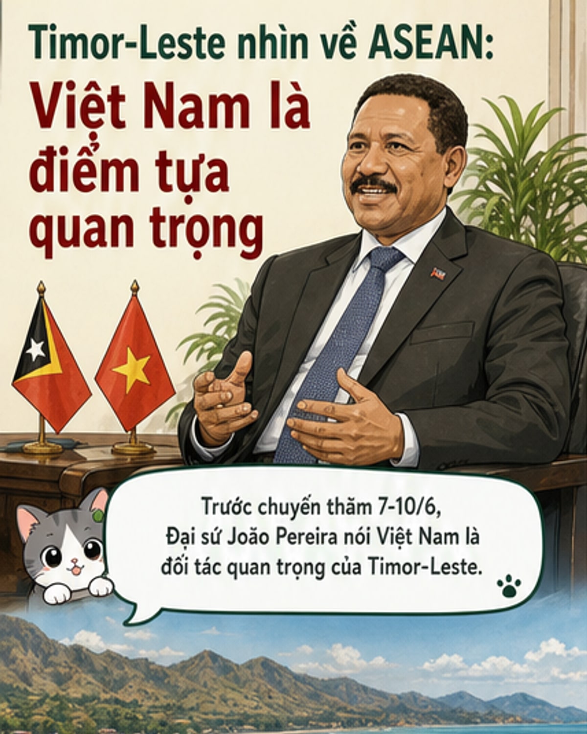 Việt Nam và Timor-Leste mở rộng hợp tác