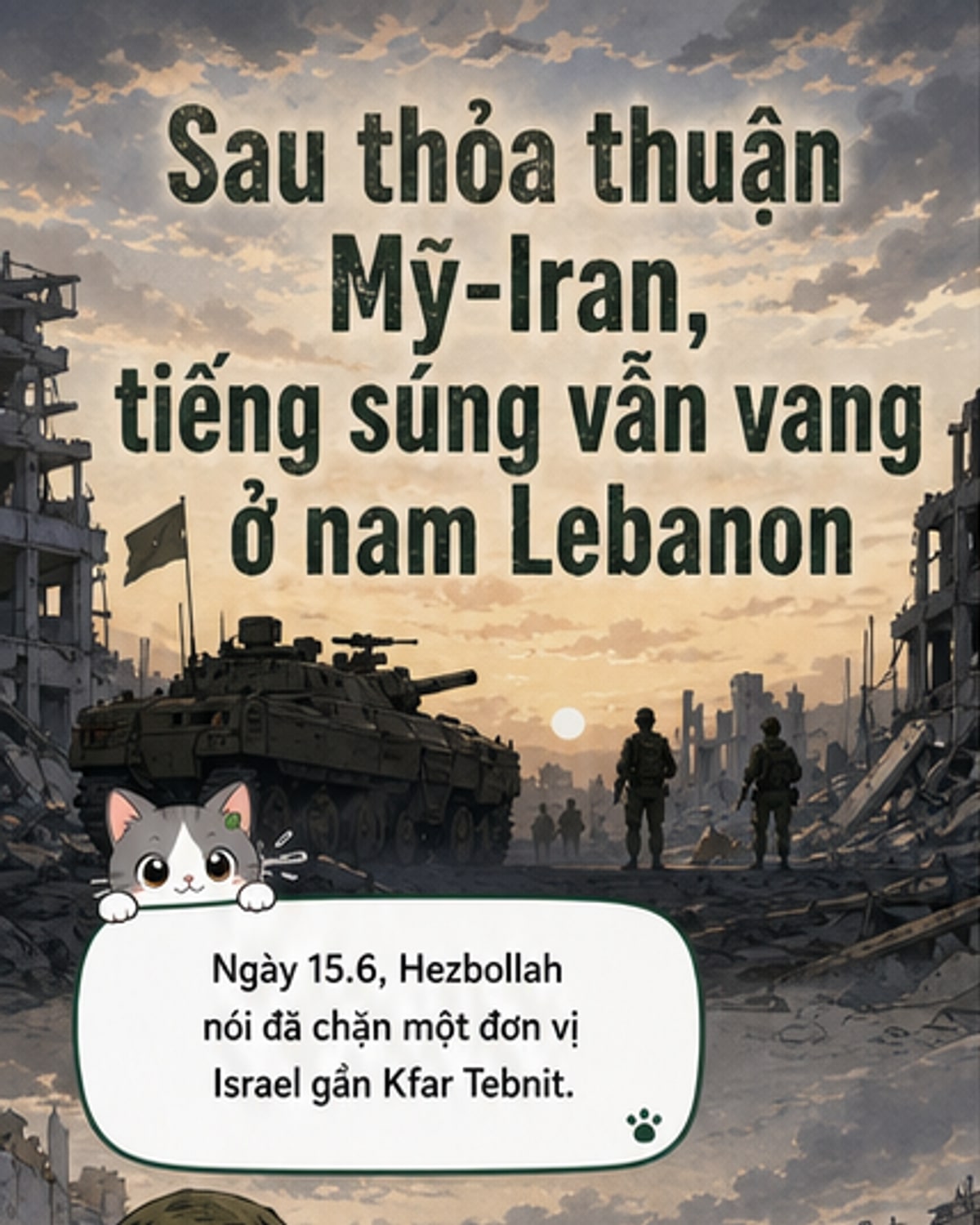 Giao tranh tiếp diễn dù có thỏa thuận Mỹ - Iran