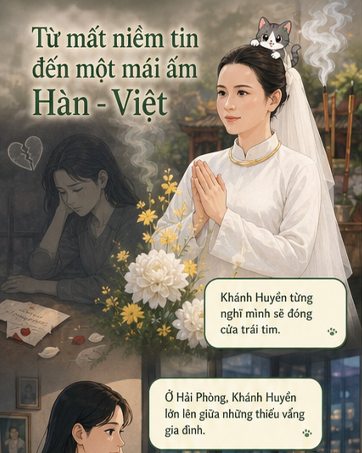 Gia đình chàng sếp Hàn chữa lành trái tim cô gái Việt