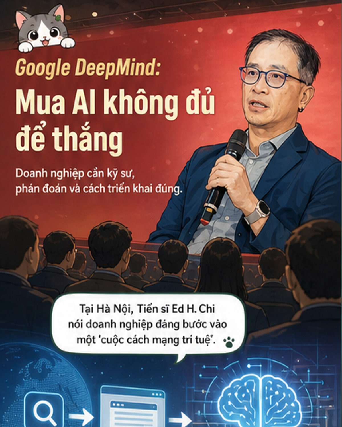 Không thể mua AI rồi kỳ vọng hiệu quả ngay