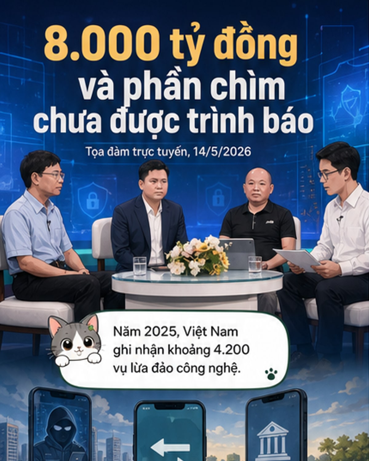 Lừa đảo công nghệ gây thiệt hại 8.000 tỷ