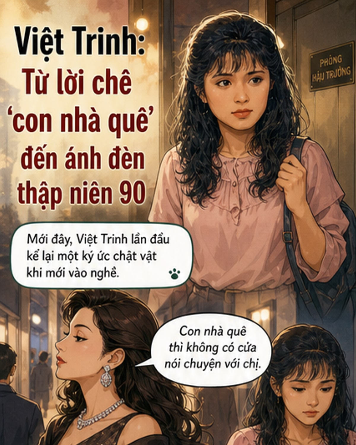 Việt Trinh kể quá khứ 'quê mùa'