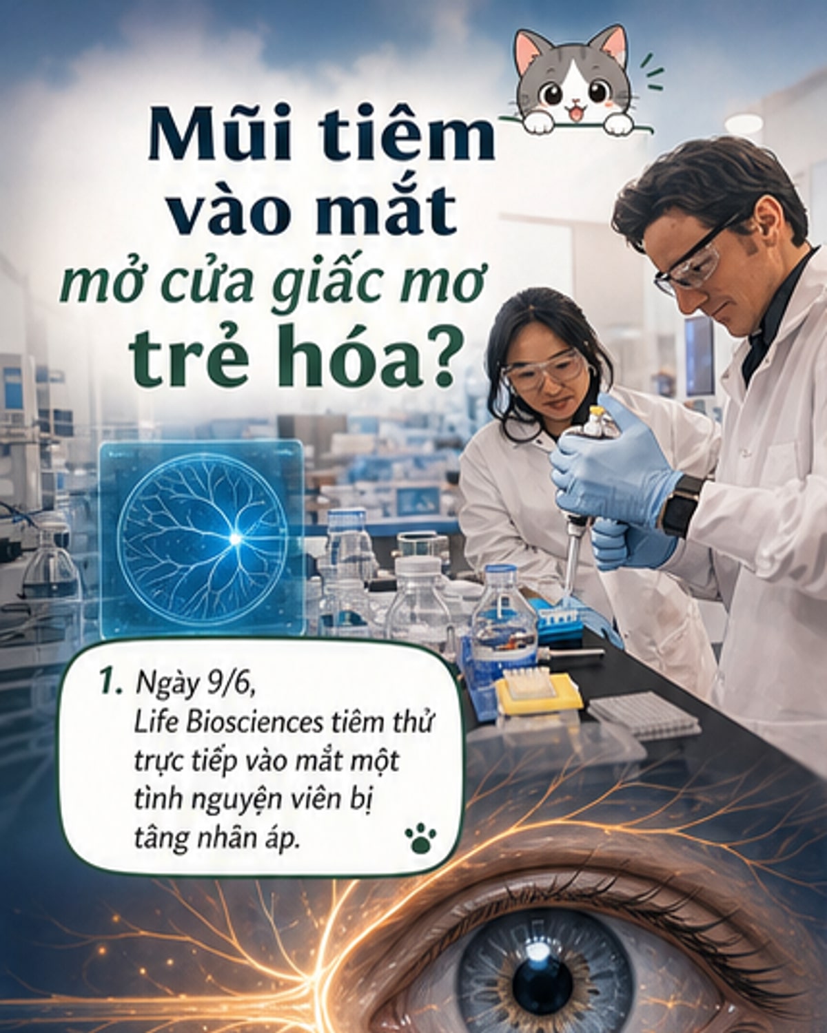 Công nghệ trẻ hóa tế bào: Từ chuột đến người?