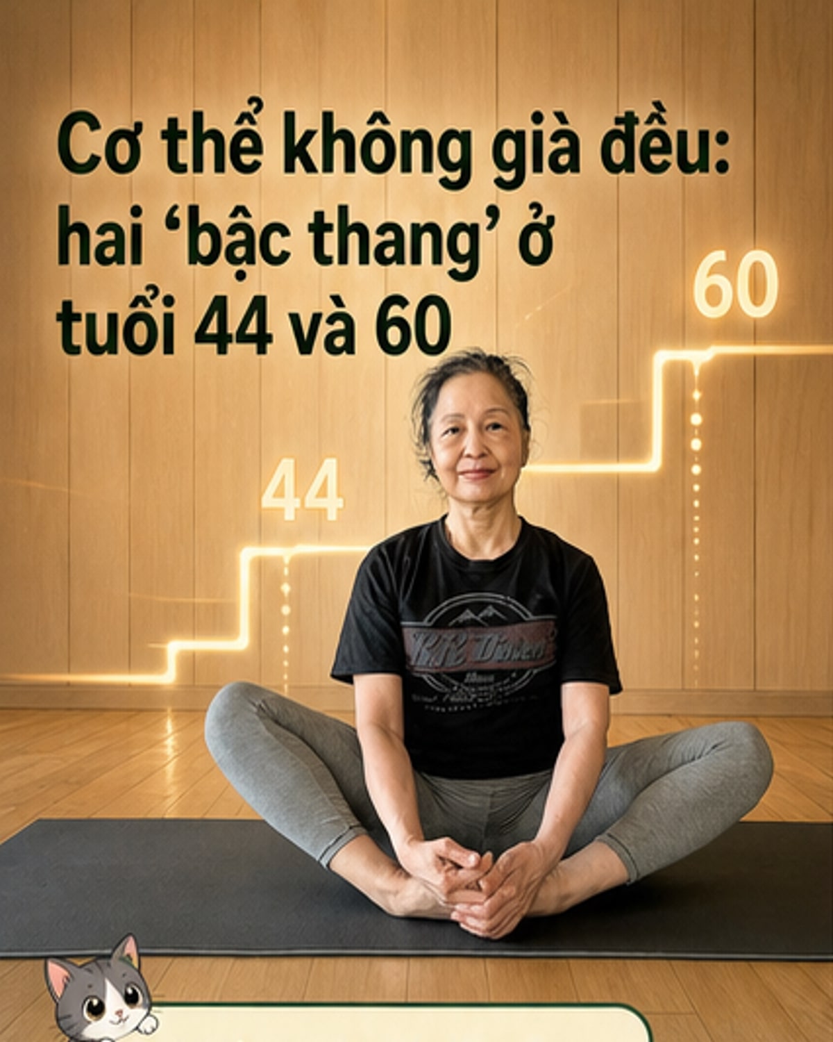 Hai mốc tuổi cơ thể già nhanh hơn