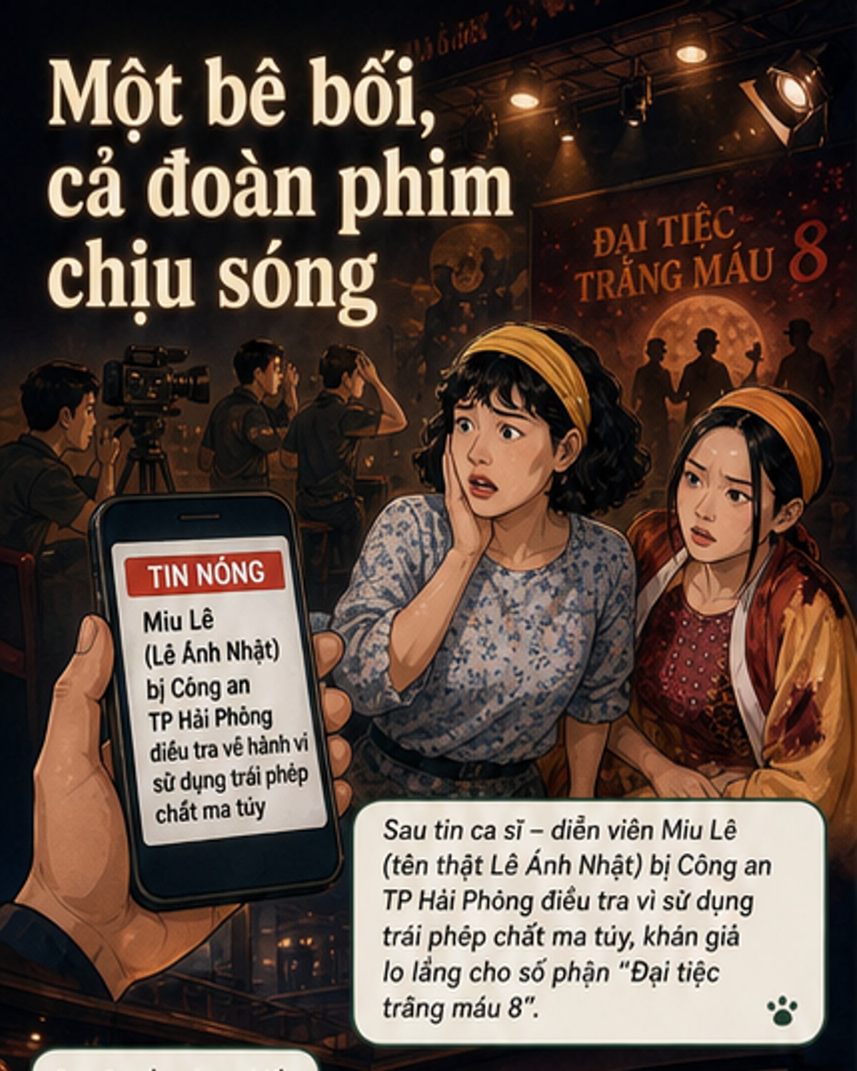 Showbiz Việt đối mặt rủi ro từ bê bối nghệ sĩ