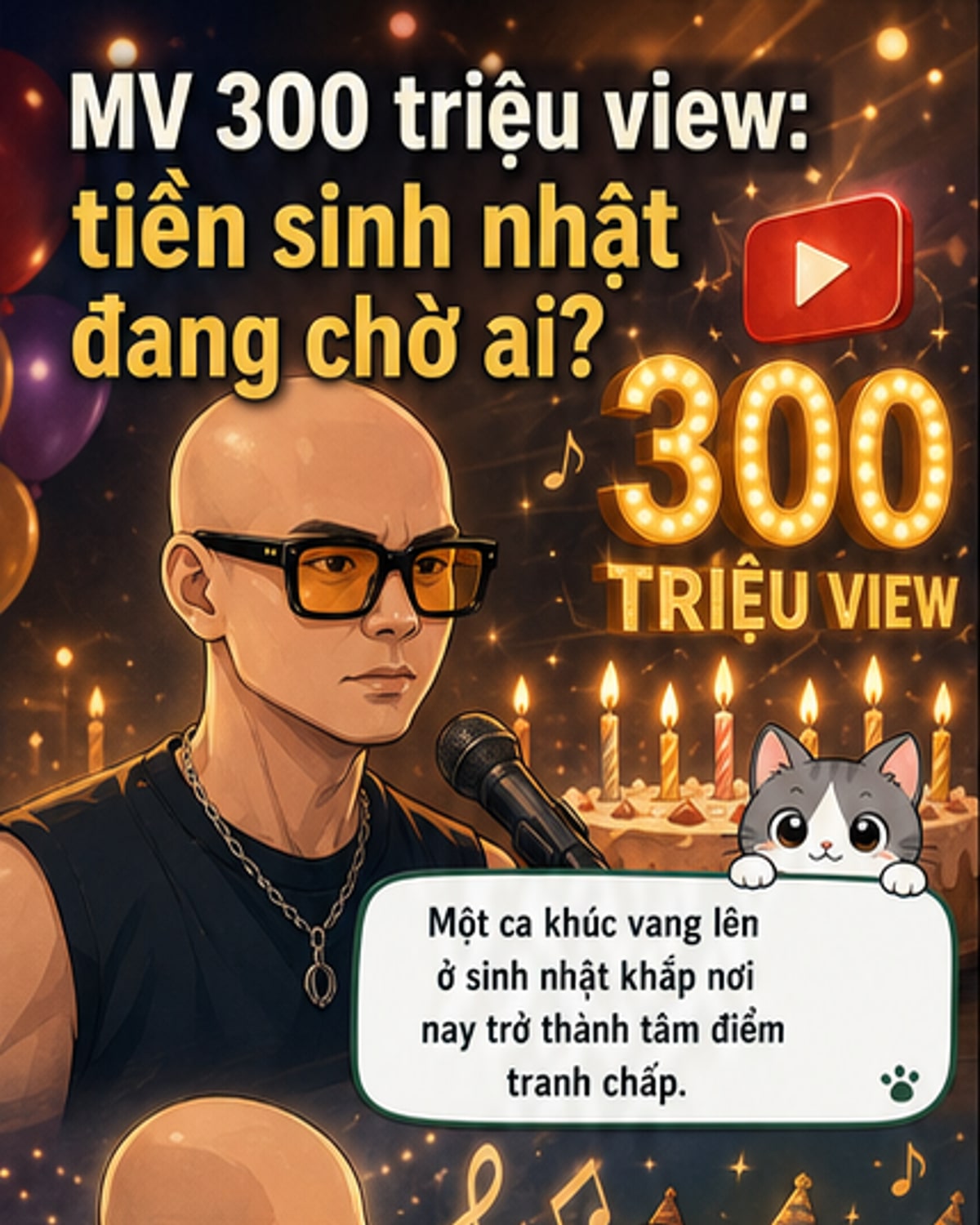 MV 300 triệu view và tranh chấp tiền bản quyền