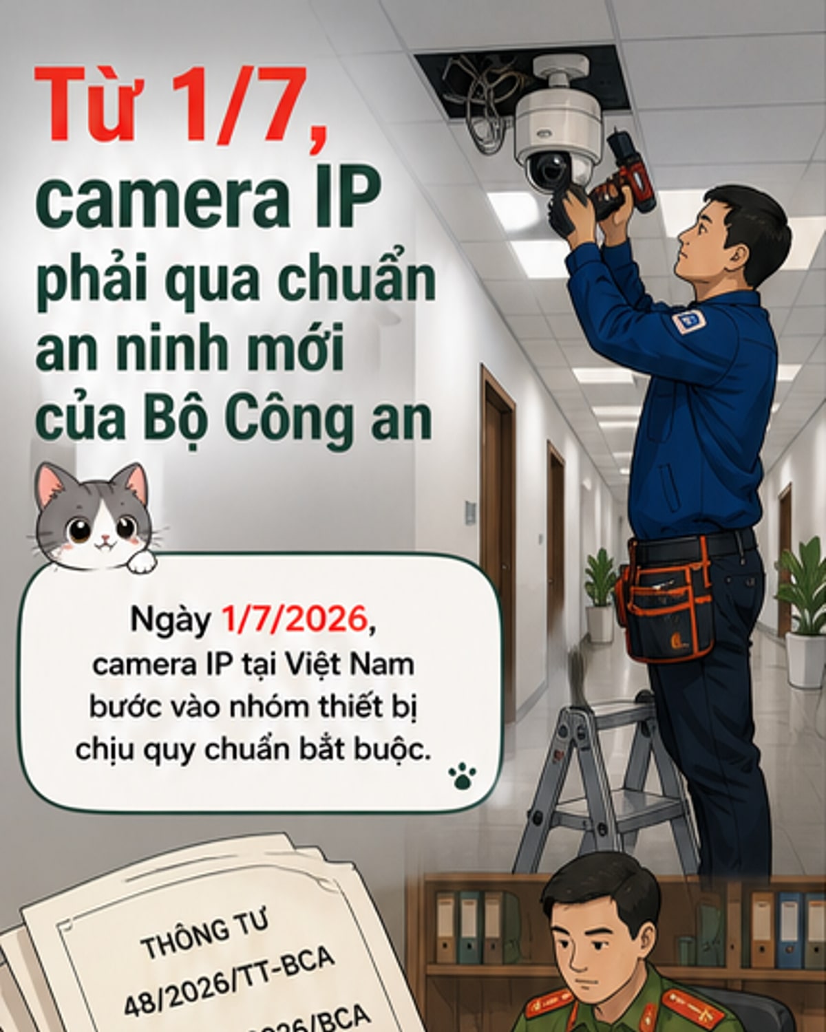 Camera IP phải lưu dữ liệu tại Việt Nam từ 1/7