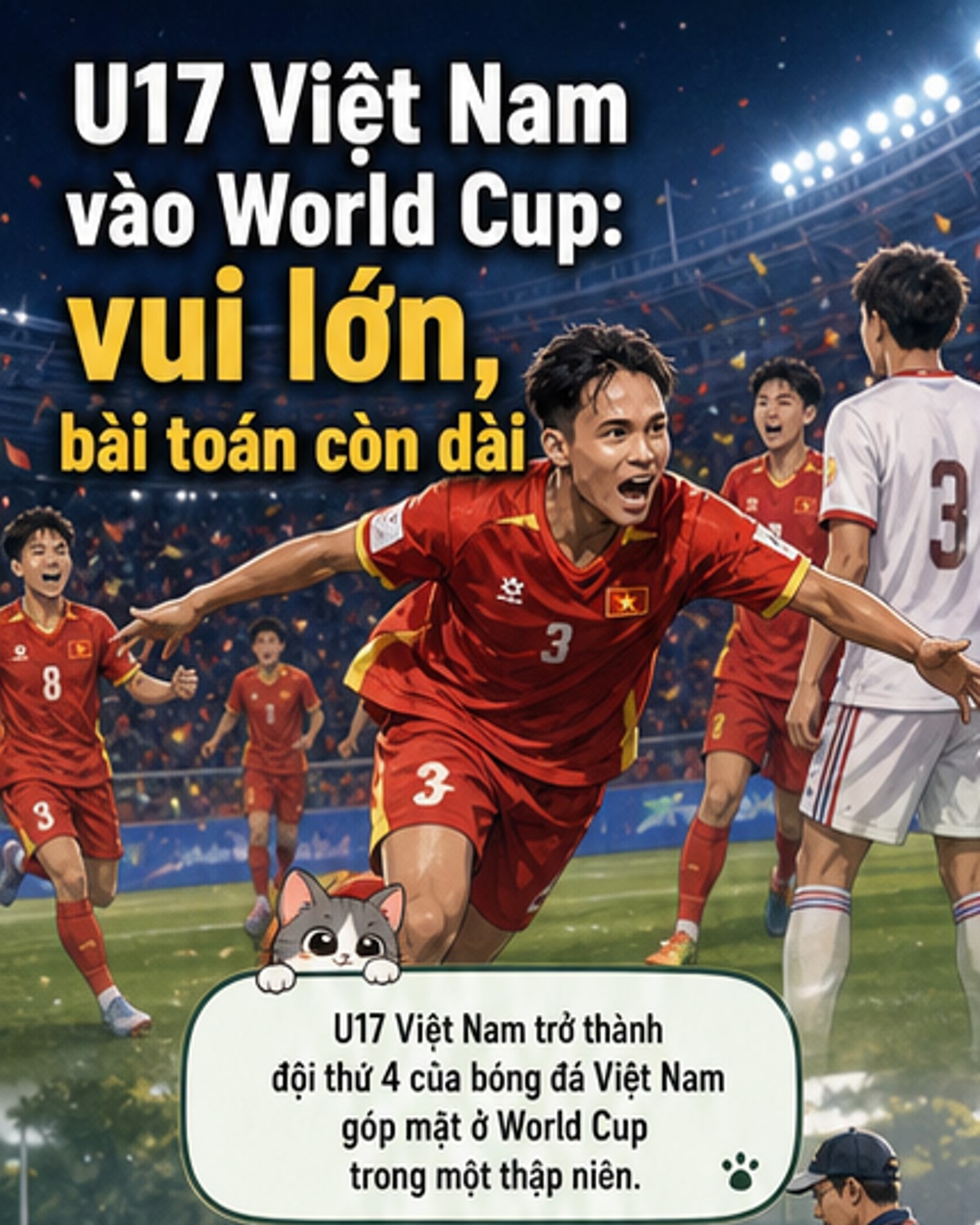 U17 Việt Nam dự World Cup 2026
