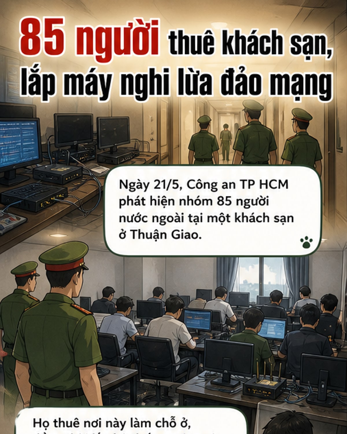 Bắt nhóm người nước ngoài lắp thiết bị lừa đảo công nghệ cao