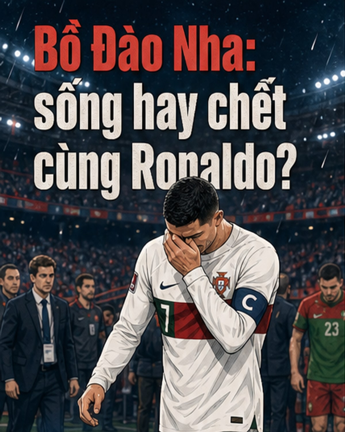 Bồ Đào Nha sống hoặc chết cùng Ronaldo