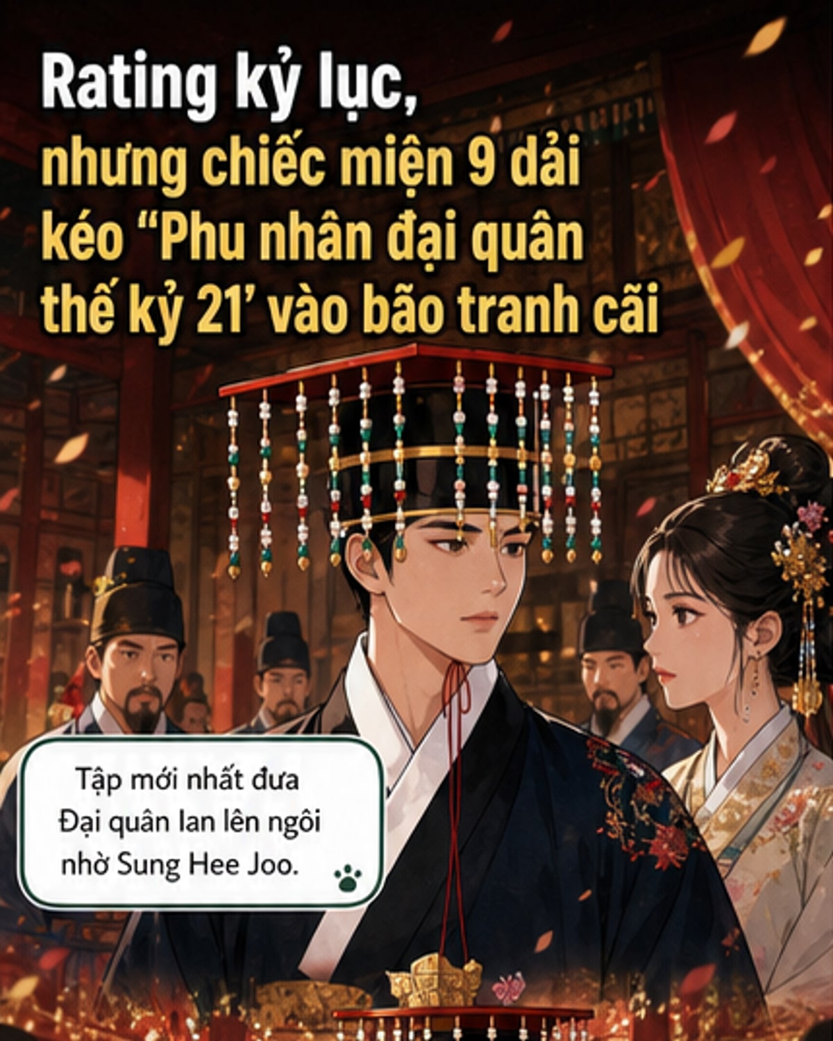 Phá kỷ lục rating, phim vẫn bị chỉ trích