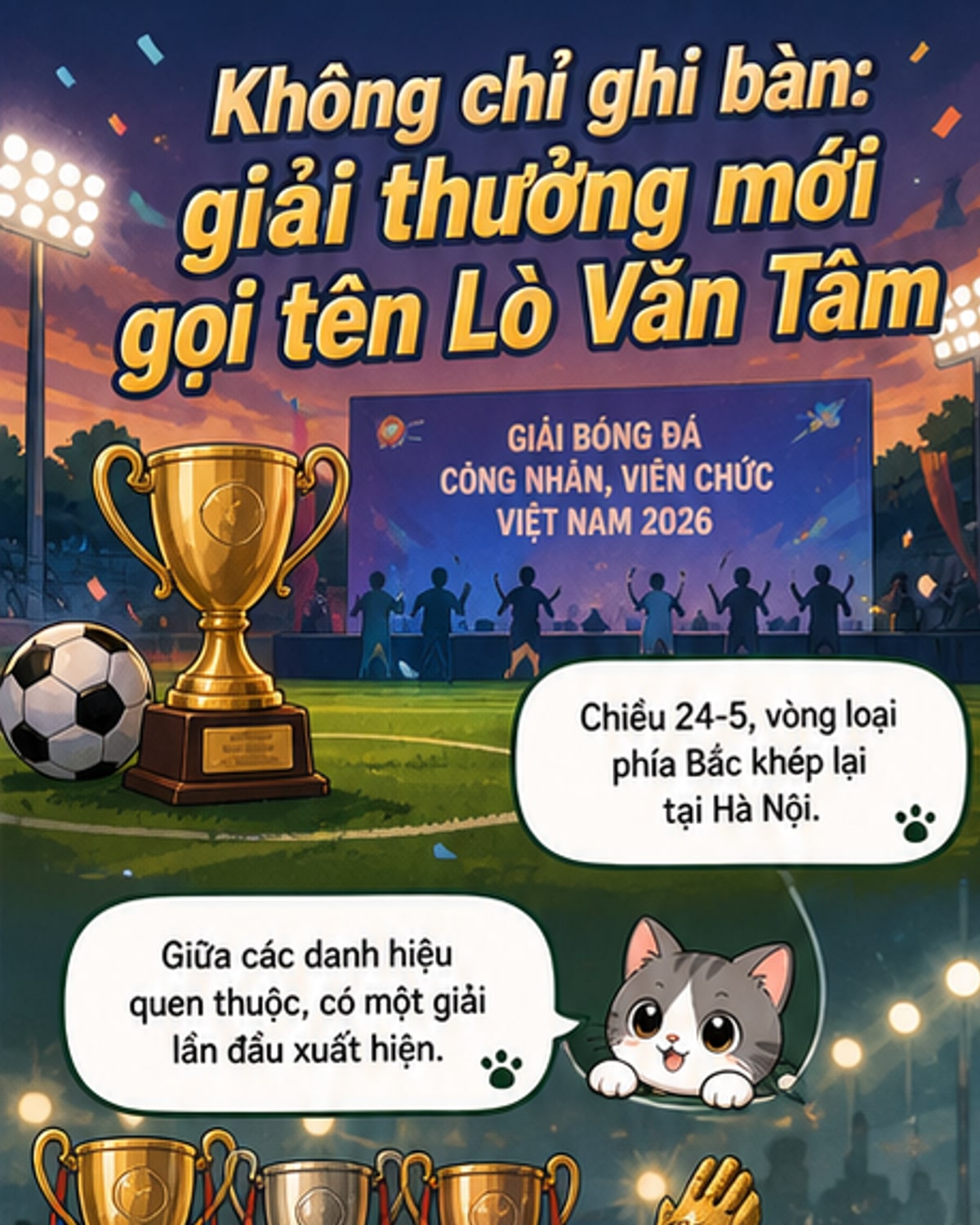 Cầu thủ vượt khó nhận giải đặc biệt