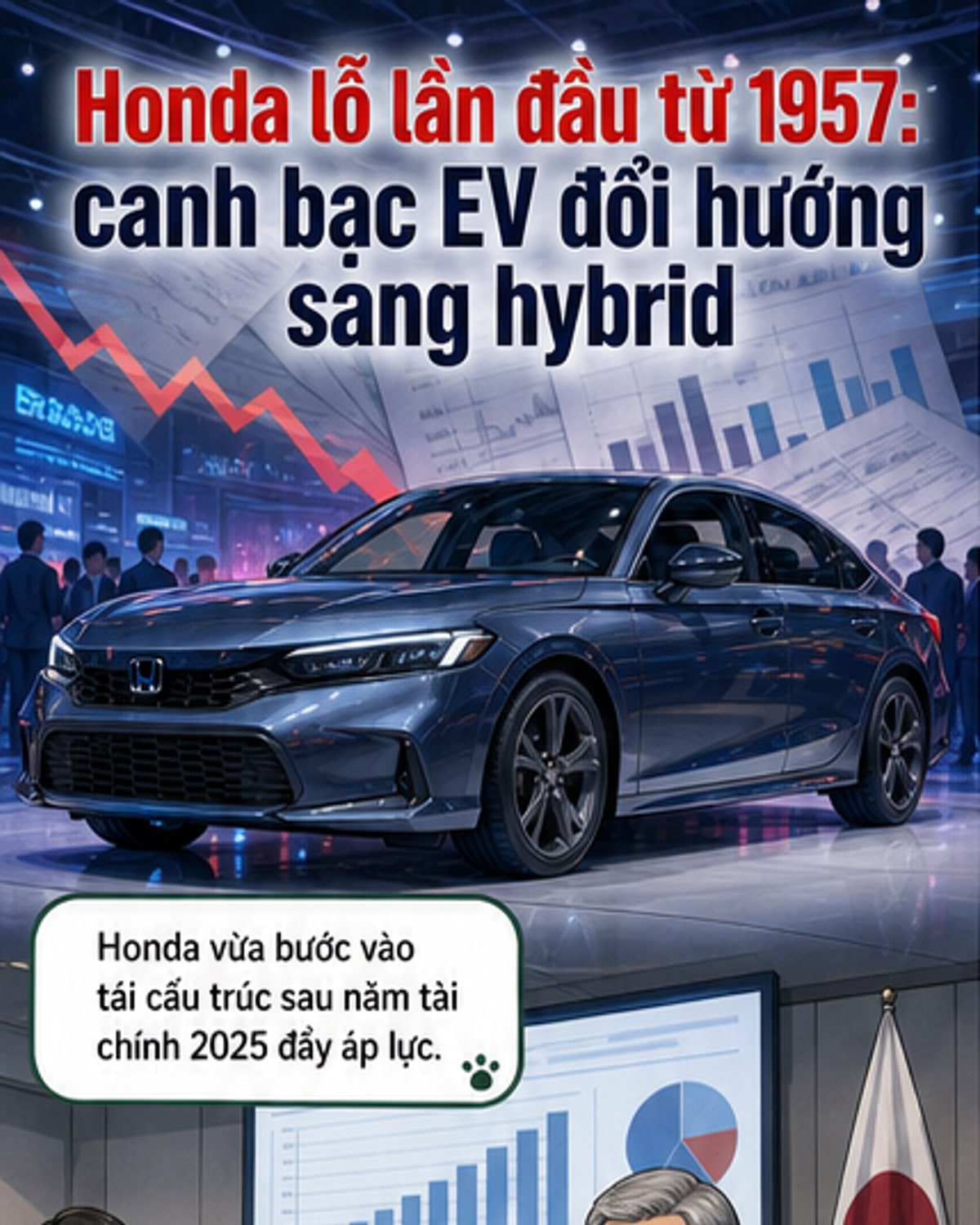 Honda chuyển mình sau lỗ kỷ lục