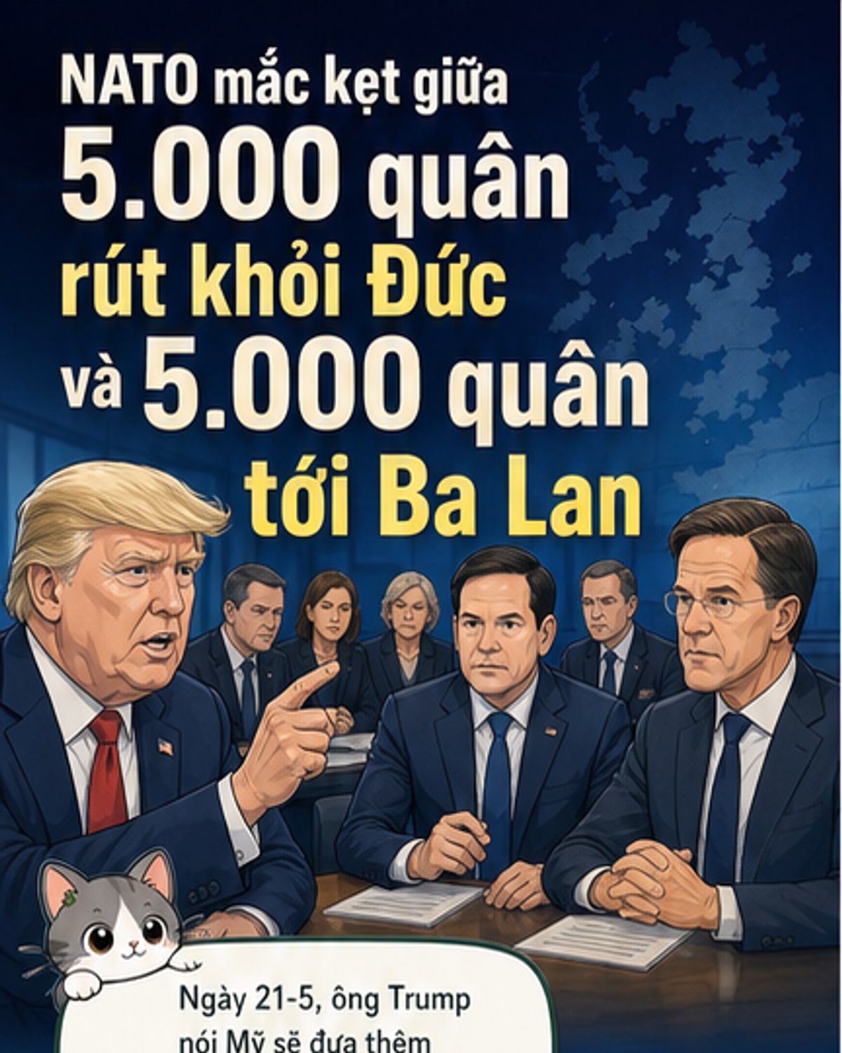 Mỹ điều quân bất ngờ, NATO bối rối
