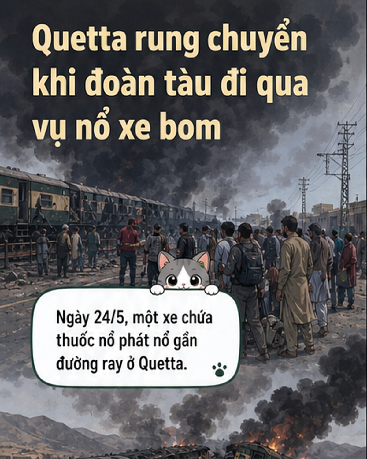 Vụ đánh bom ở Pakistan khiến 23 người thiệt mạng