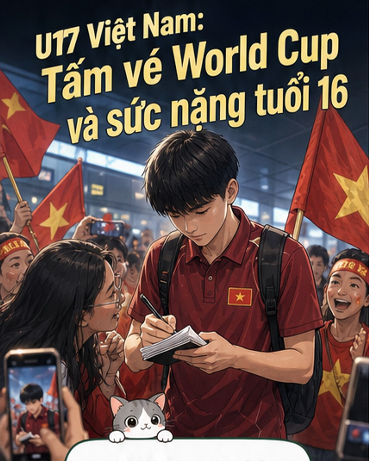U17 Việt Nam dự World Cup: Vinh quang và gánh nặng tuổi 16