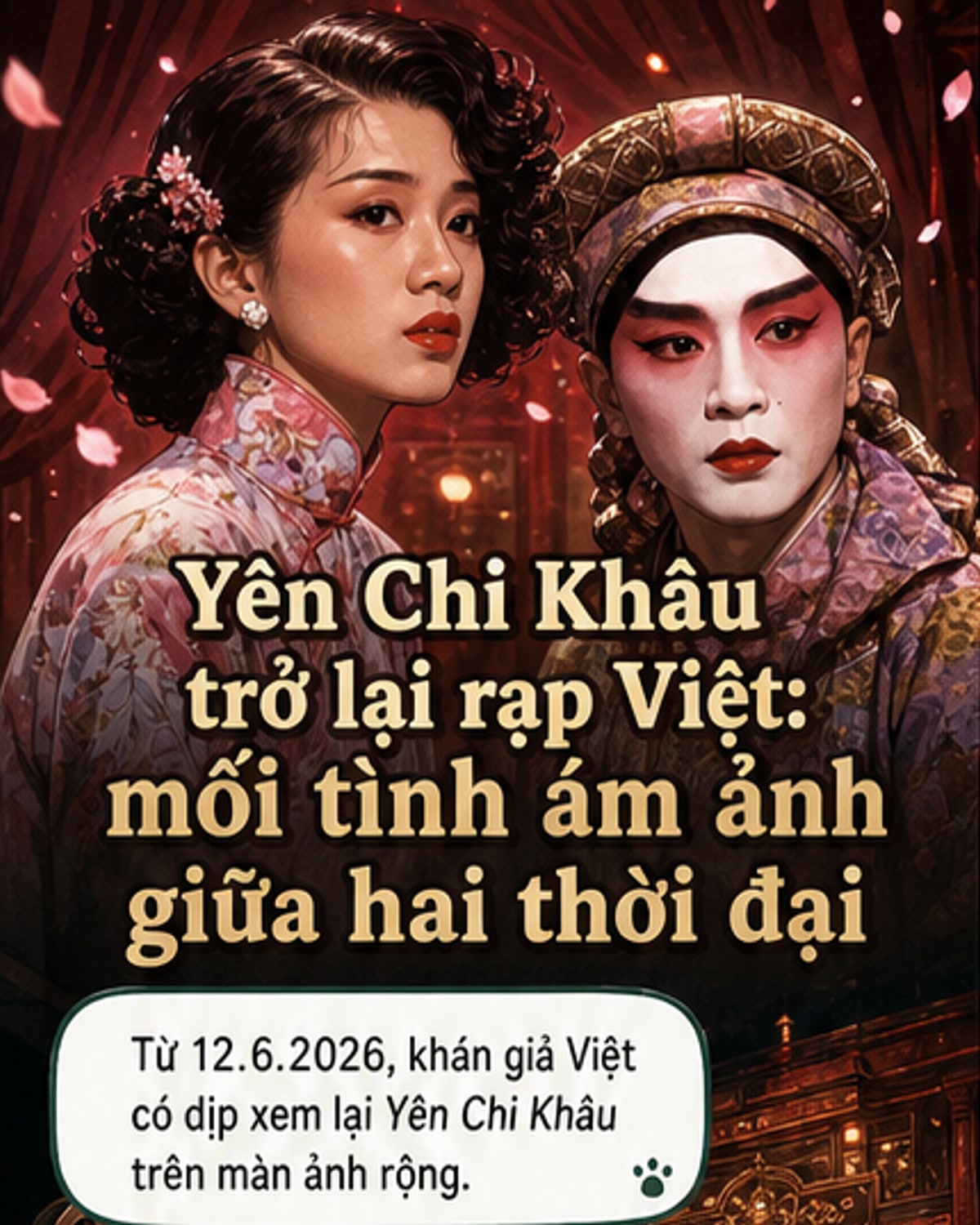 ‘Yên Chi Khâu’ tái xuất rạp Việt