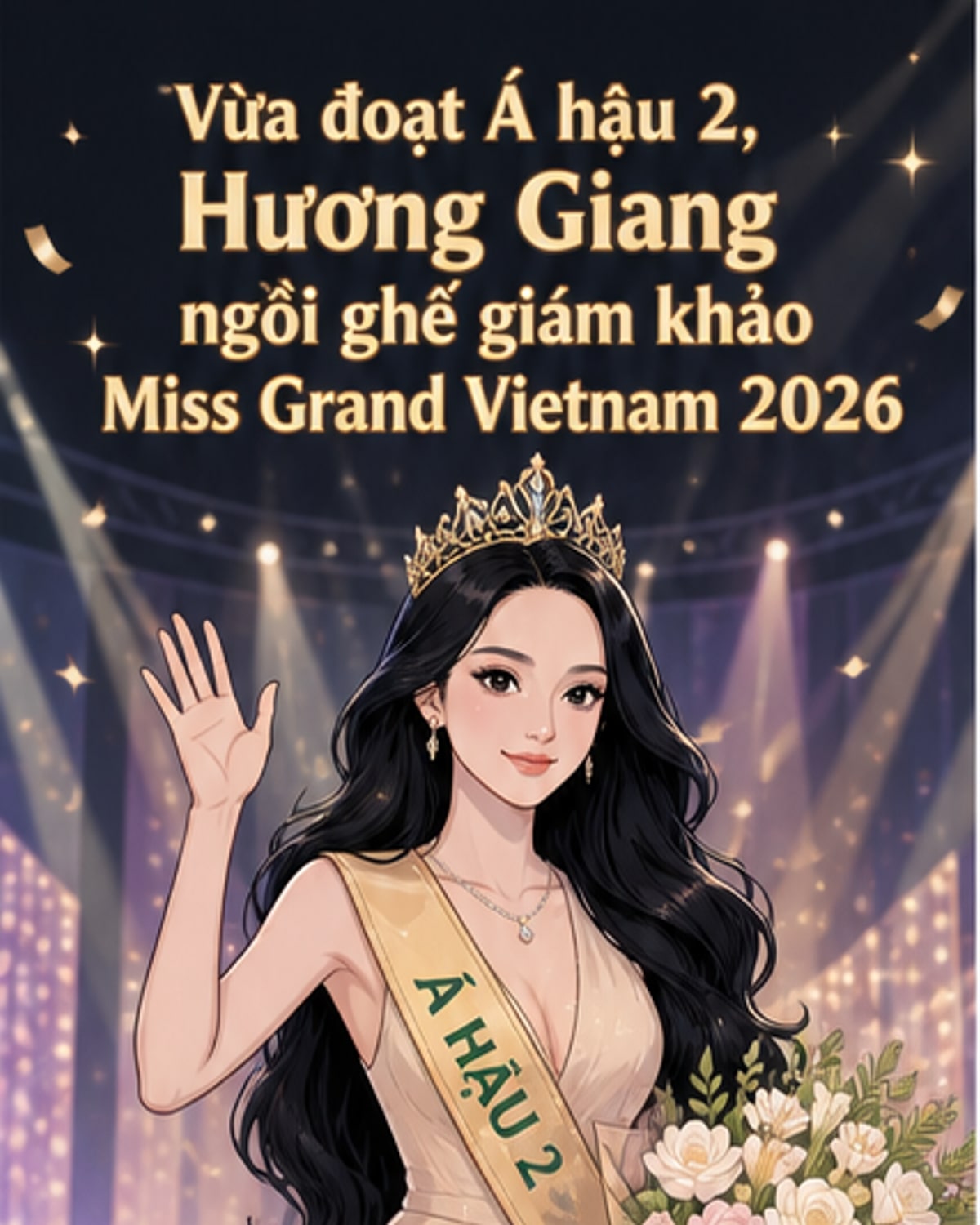 Hương Giang làm giám khảo sau khi đoạt Á hậu 2