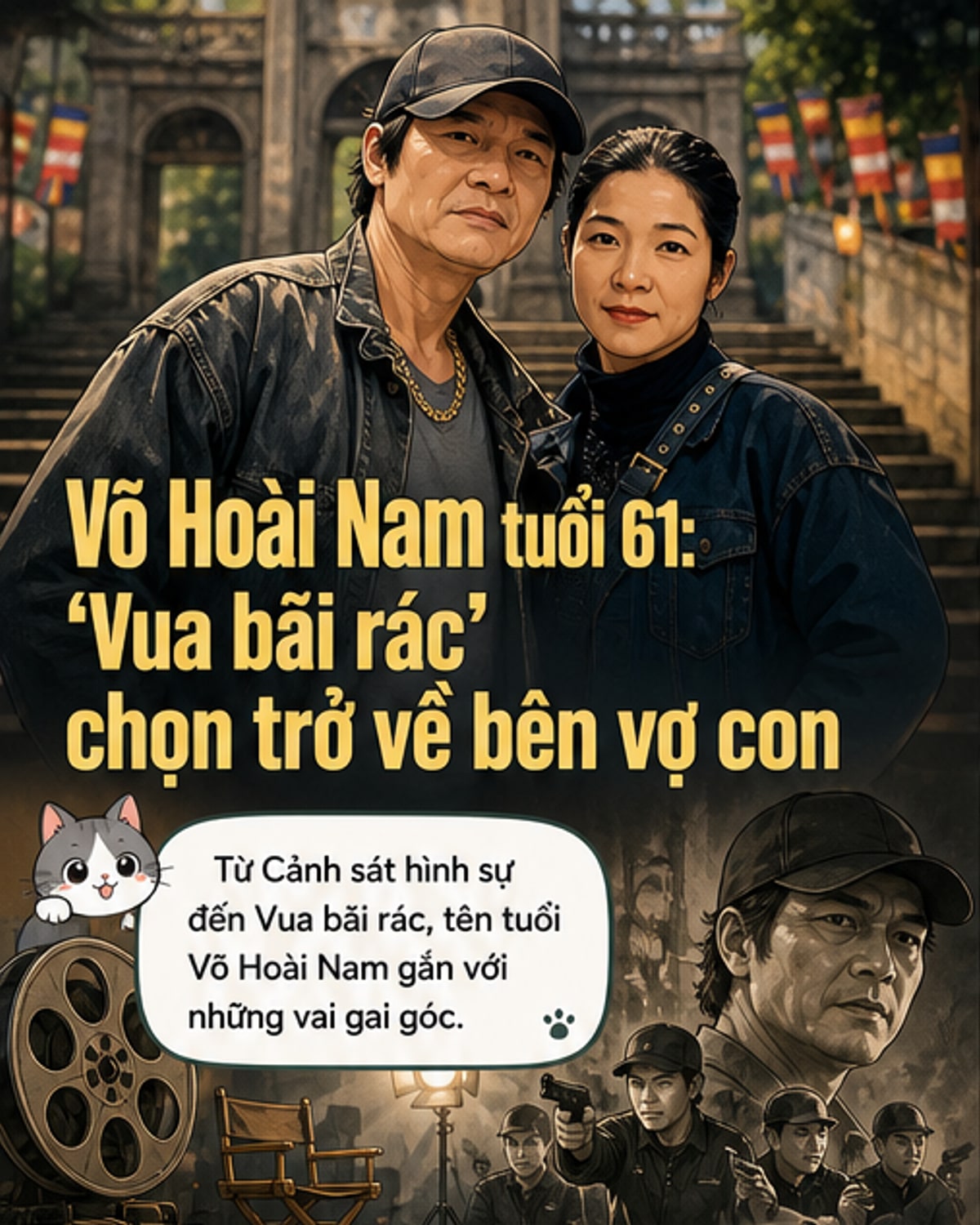 Võ Hoài Nam: Yêu vợ hơn theo tuổi