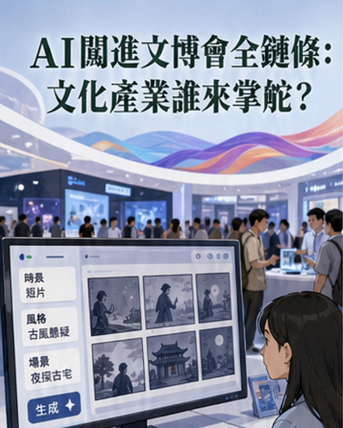 AI重塑文化產業全鏈條