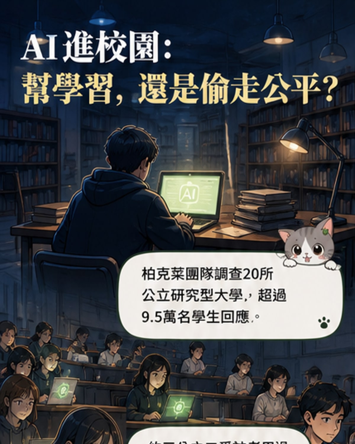 大學生AI使用現況揭弊