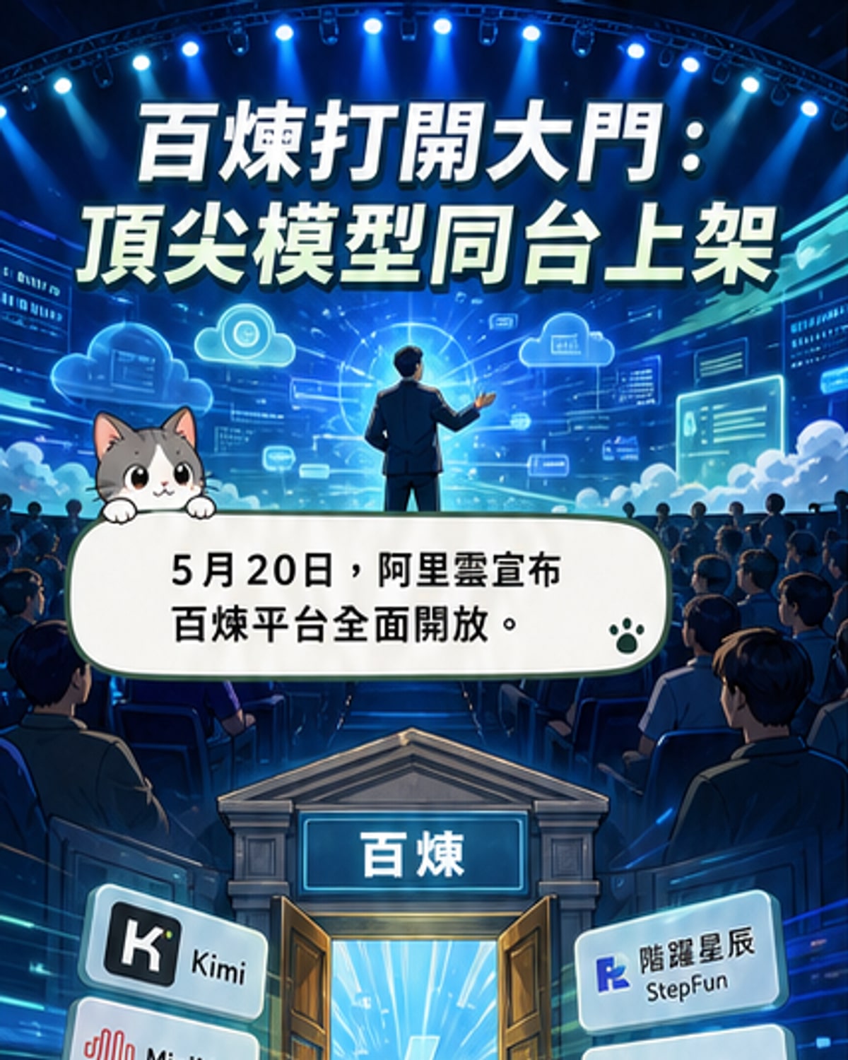 阿里雲開放百煉平台接軌頂尖AI模型