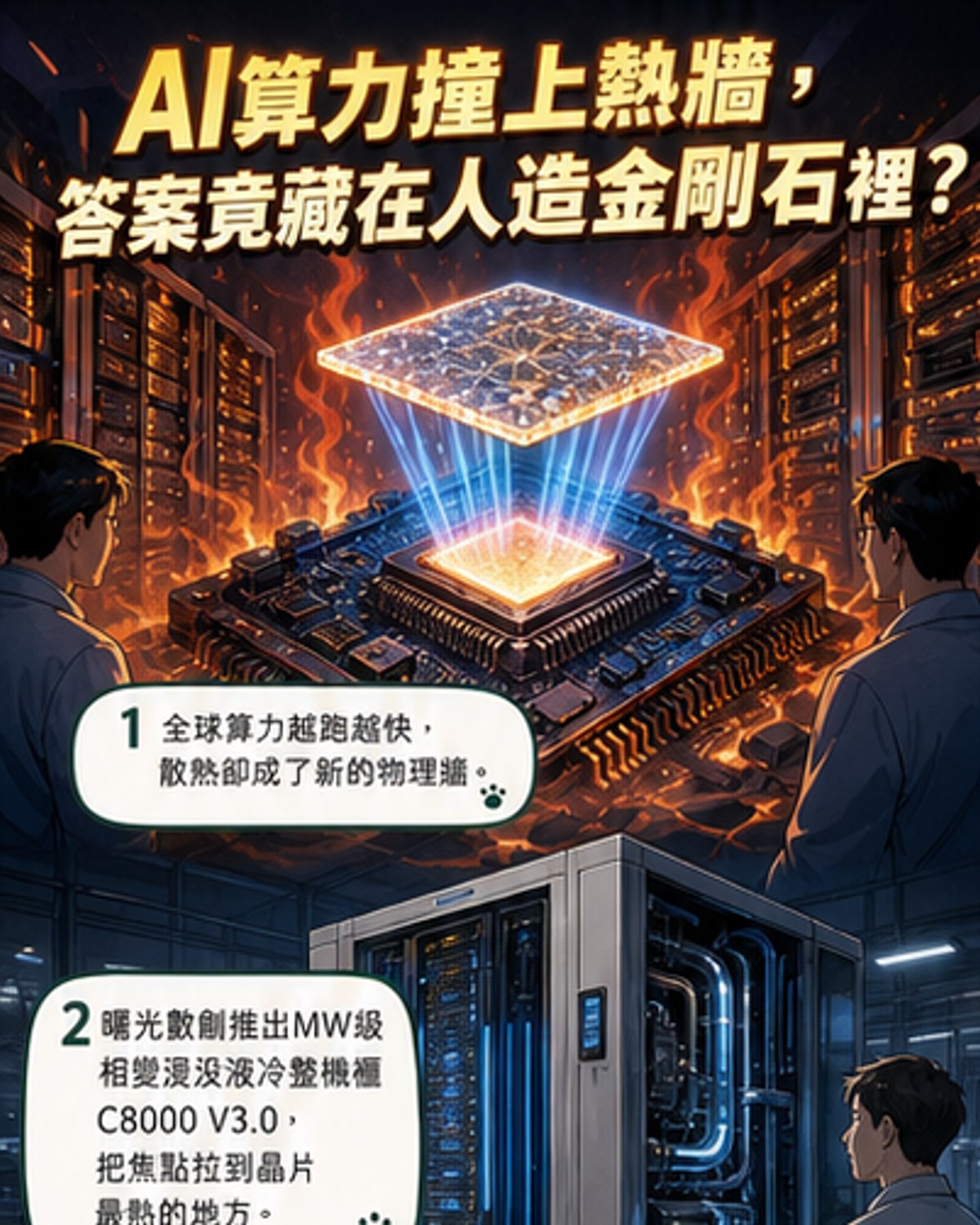 給芯片敷上高效「散熱貼」