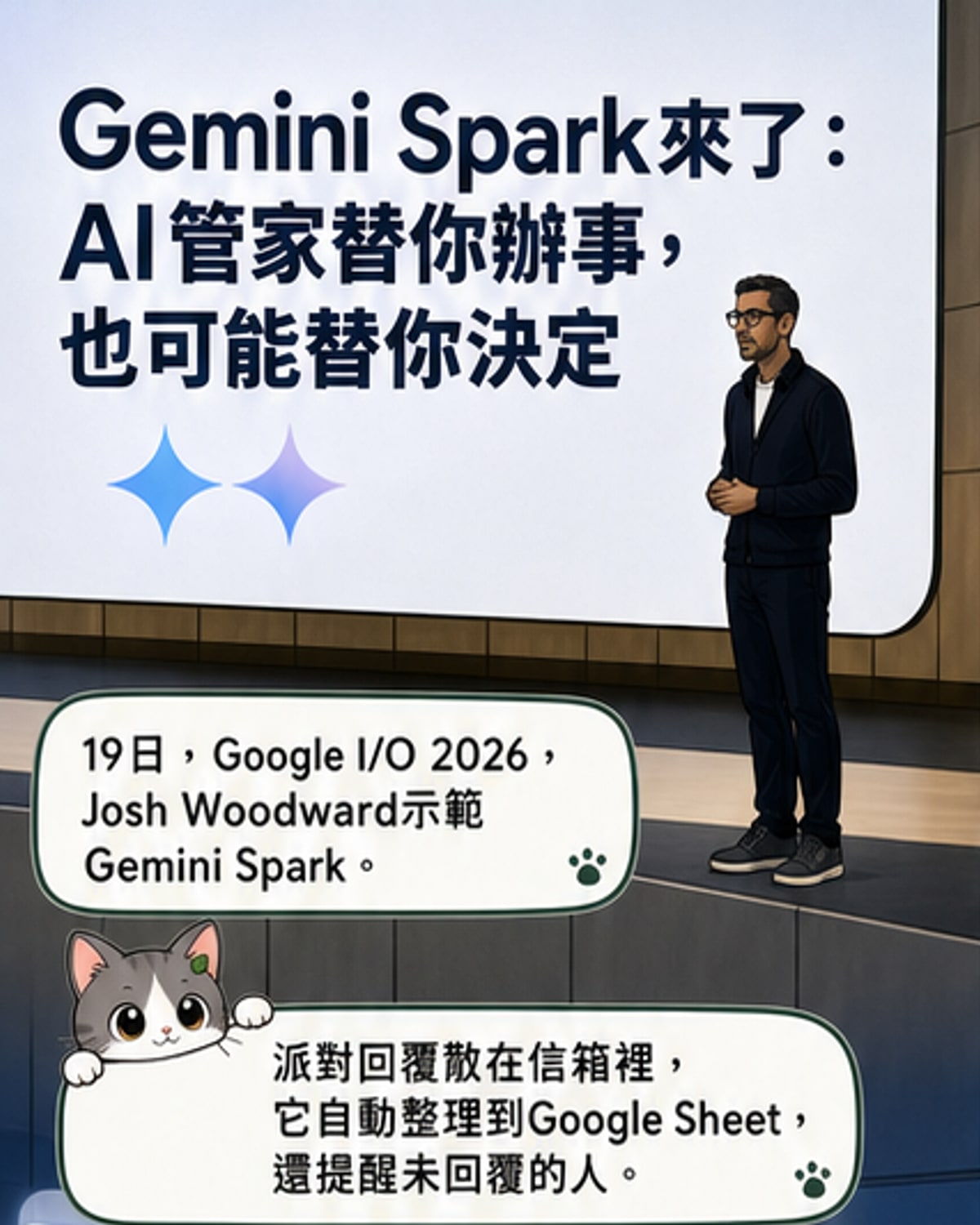 谷歌推Gemini Spark：24小時AI管家