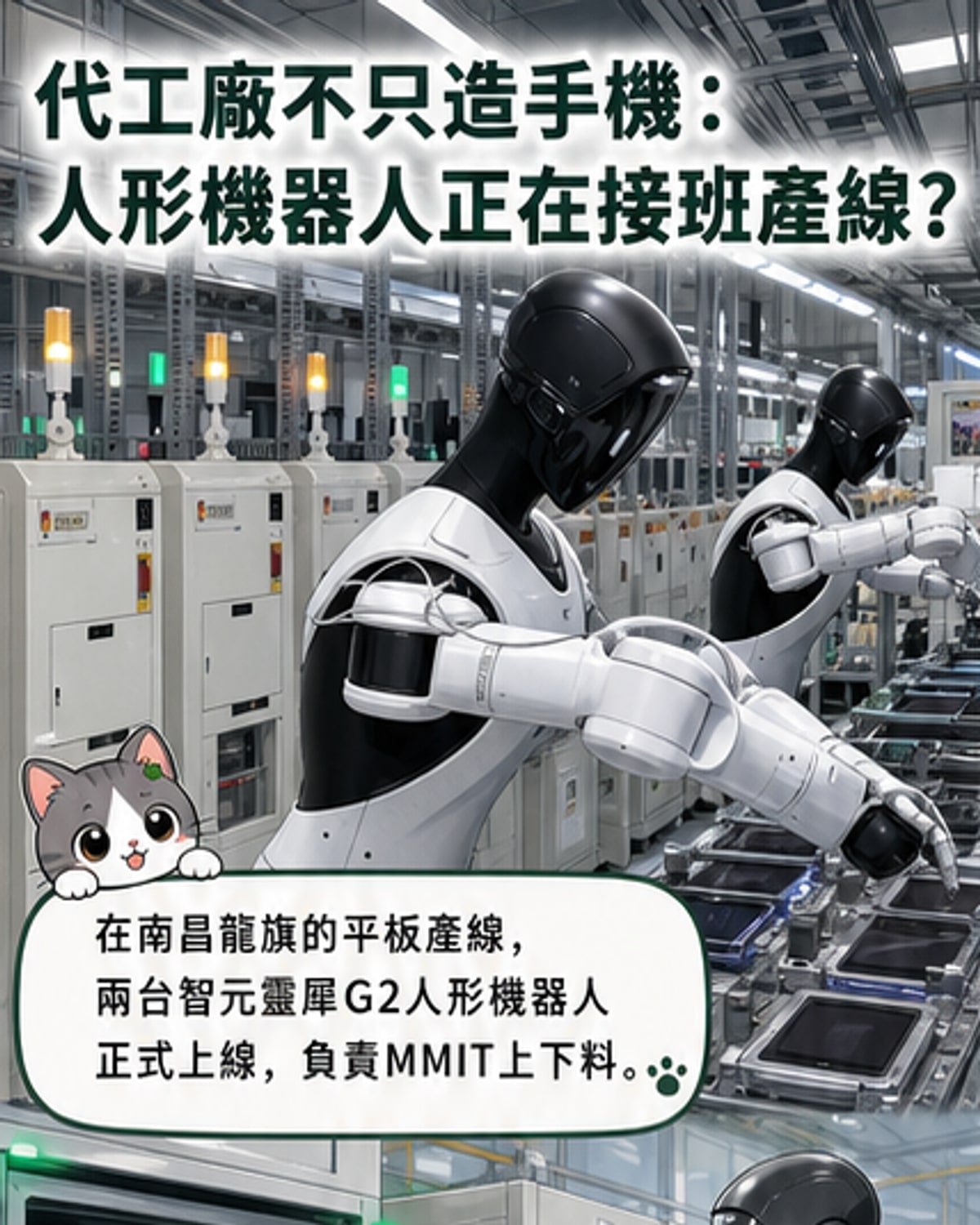 蘋果代工廠進軍人形機器人
