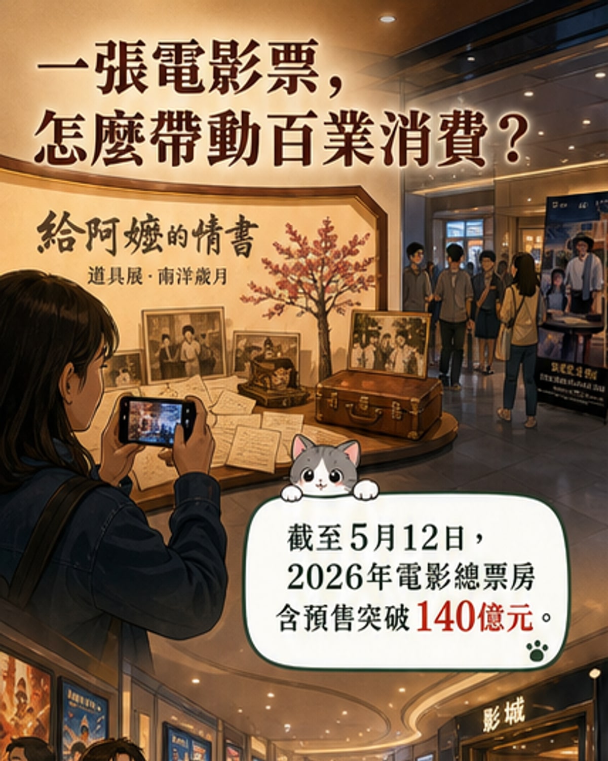 電影票根變消費鑰匙