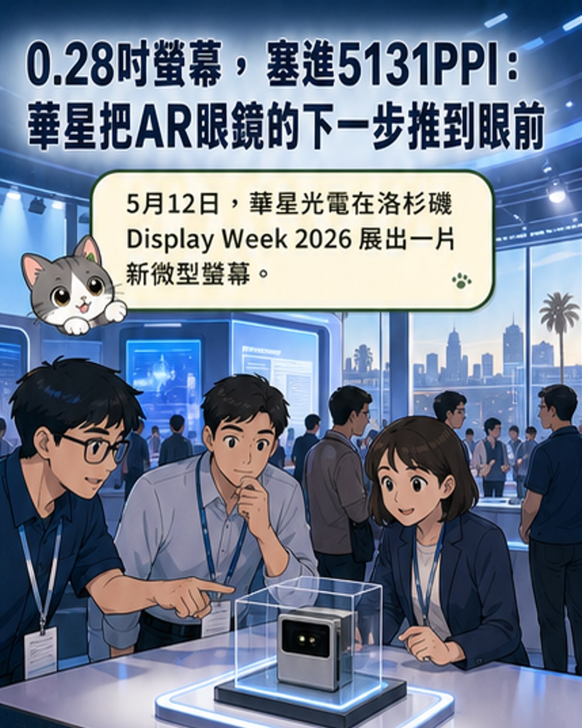 華星創5131PPI像素密度新紀錄