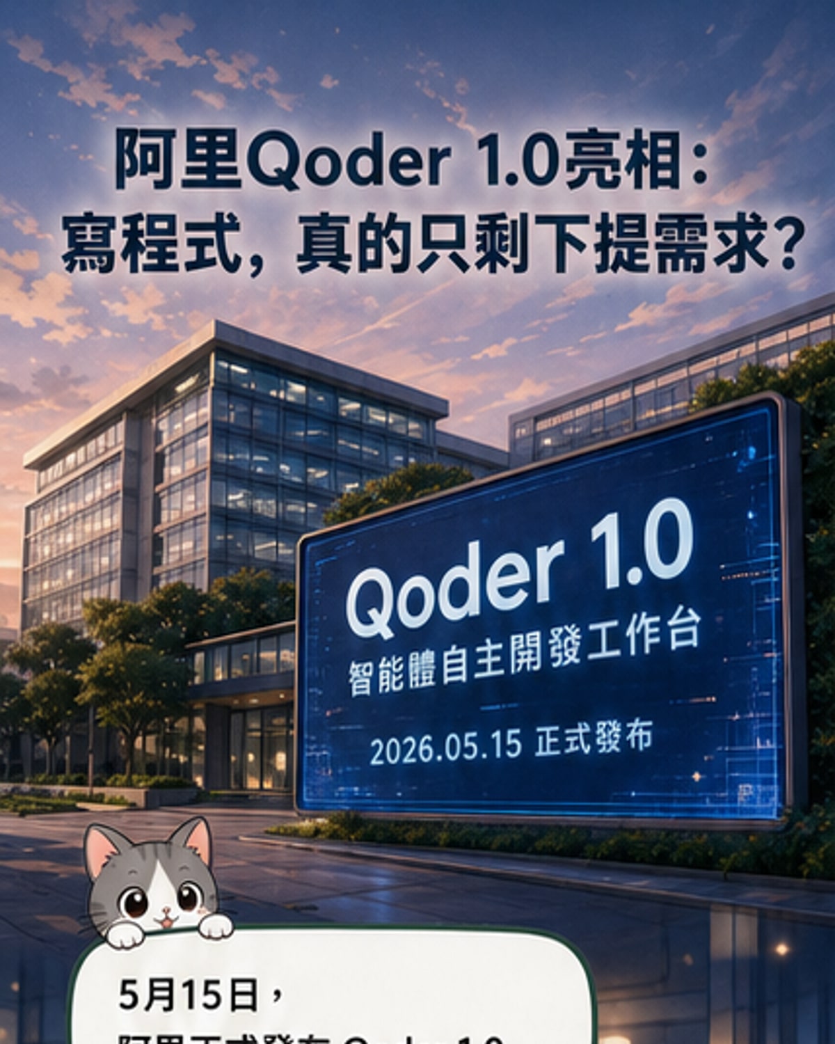 阿里推自主編碼AI代理