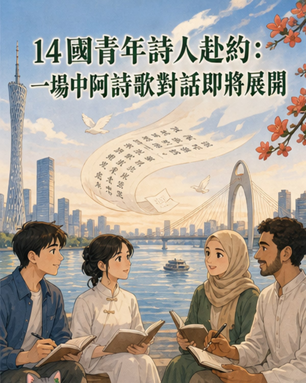 中阿青年詩人共聚詩歌之約