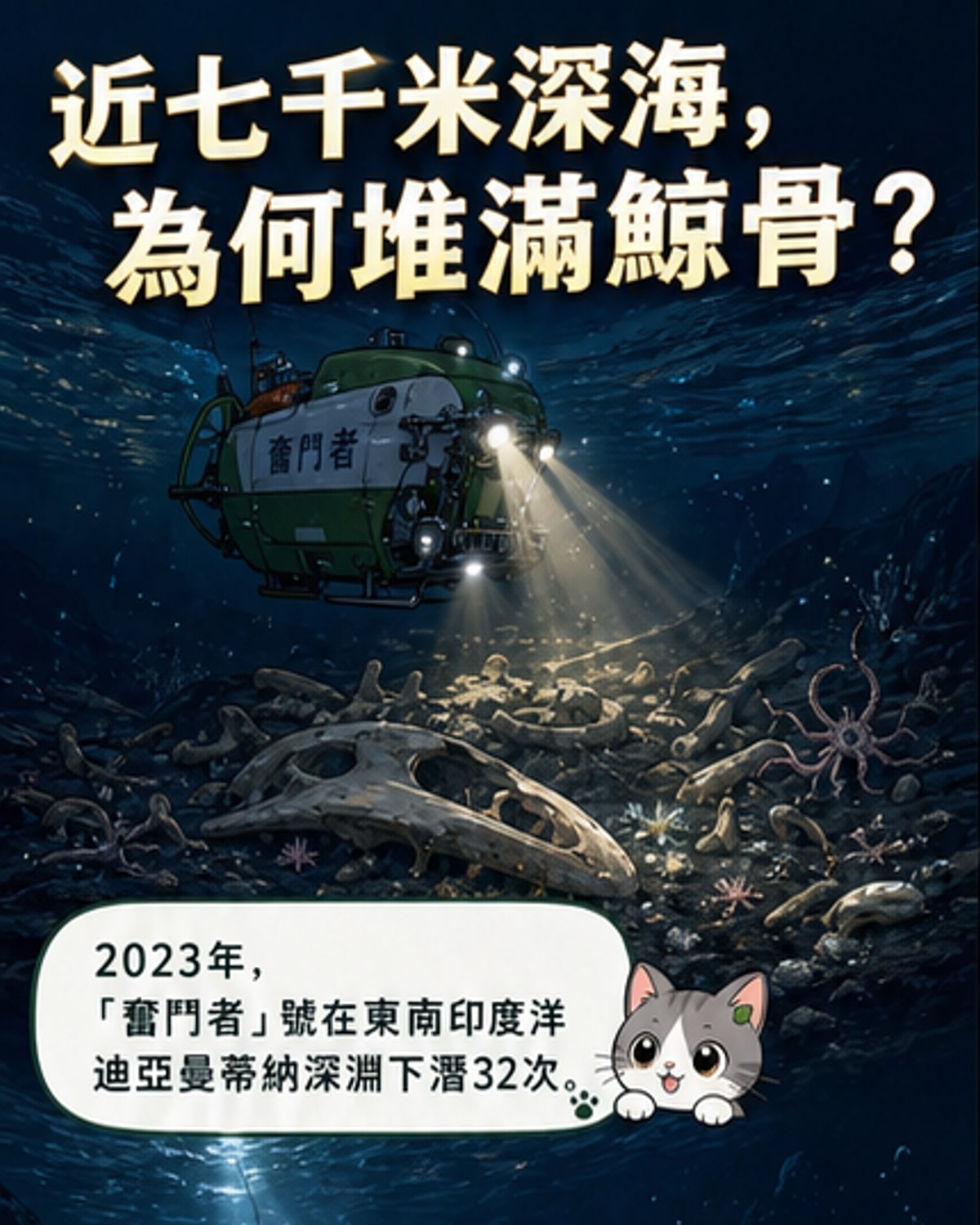 全球最深「鯨魚墓地」現身