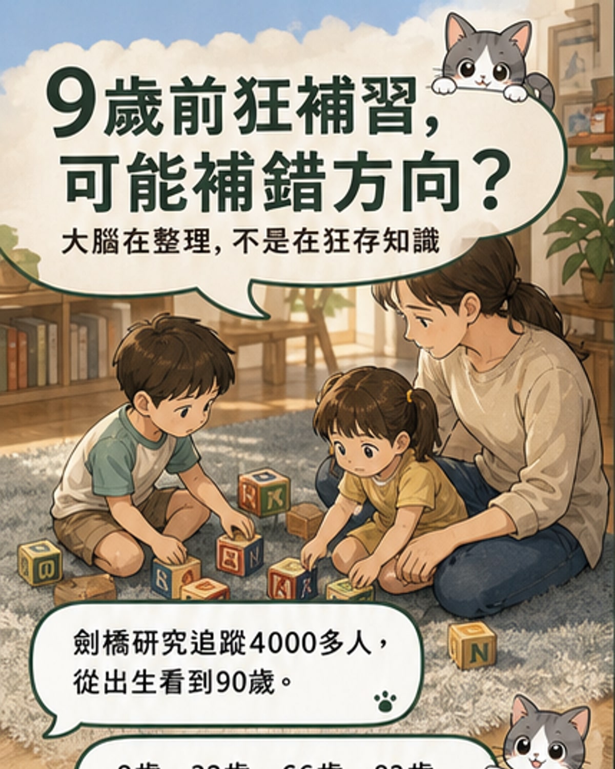 大腦一生4次重啟時刻