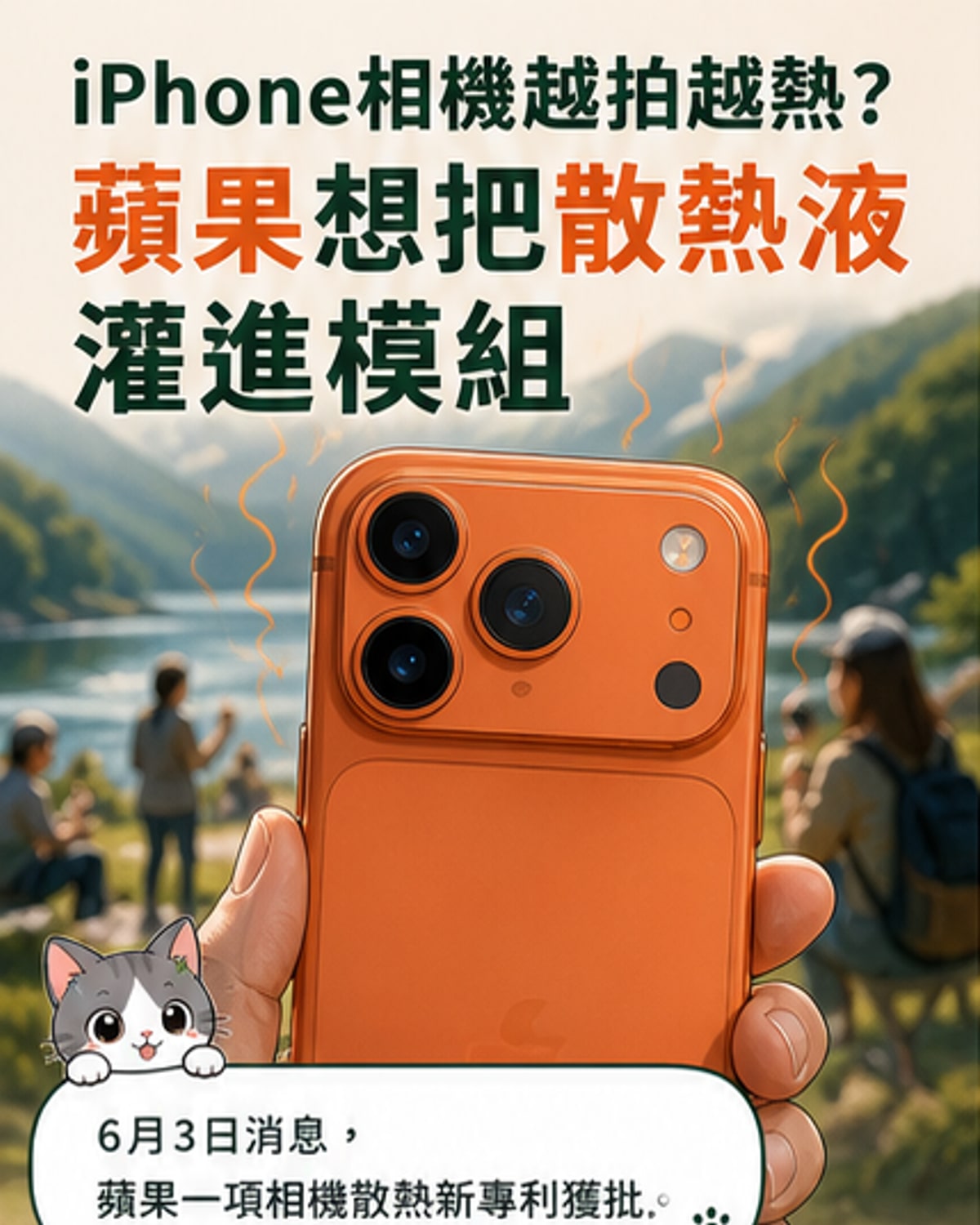 蘋果自研相機液冷技術