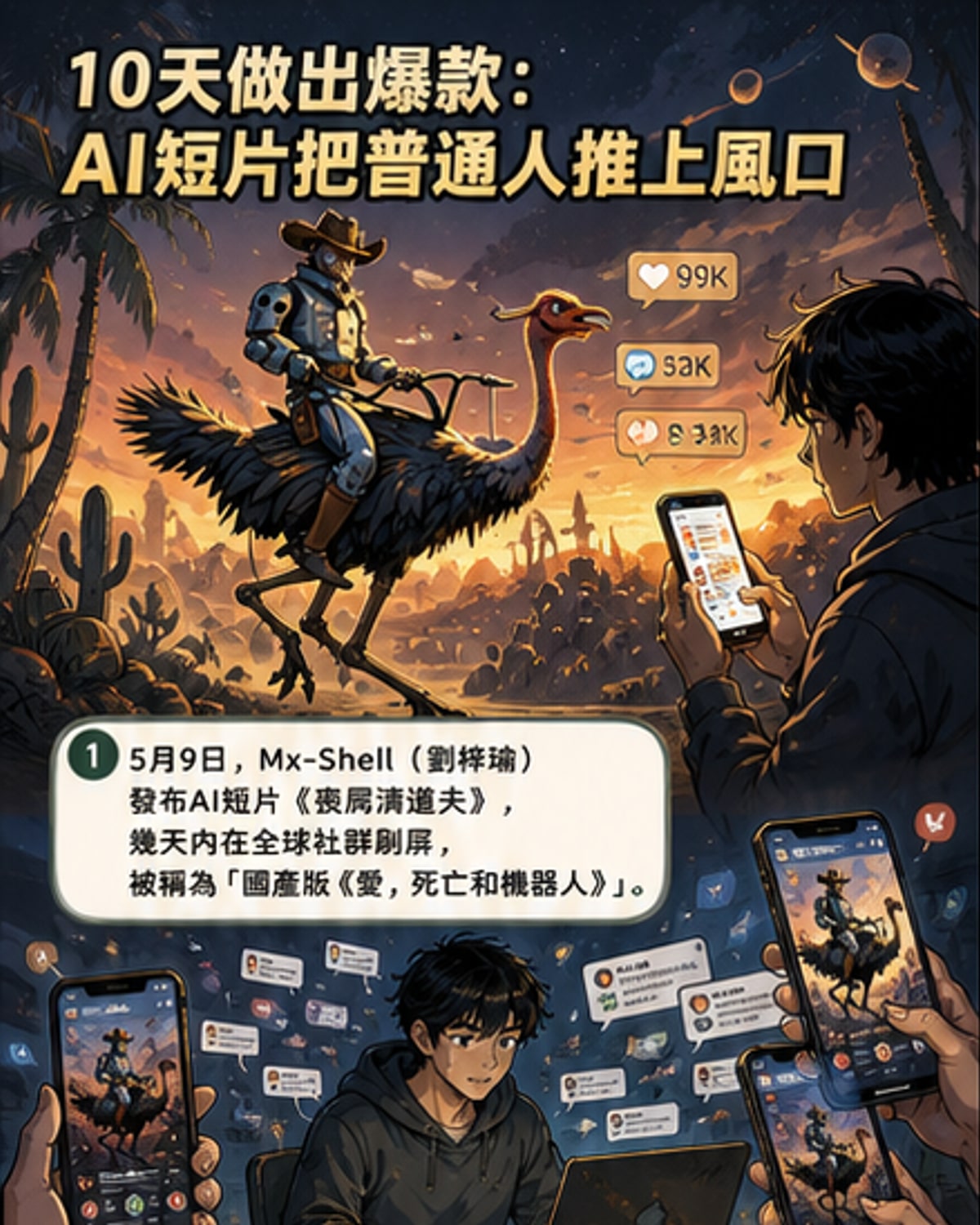 國產AI短片爆紅背後
