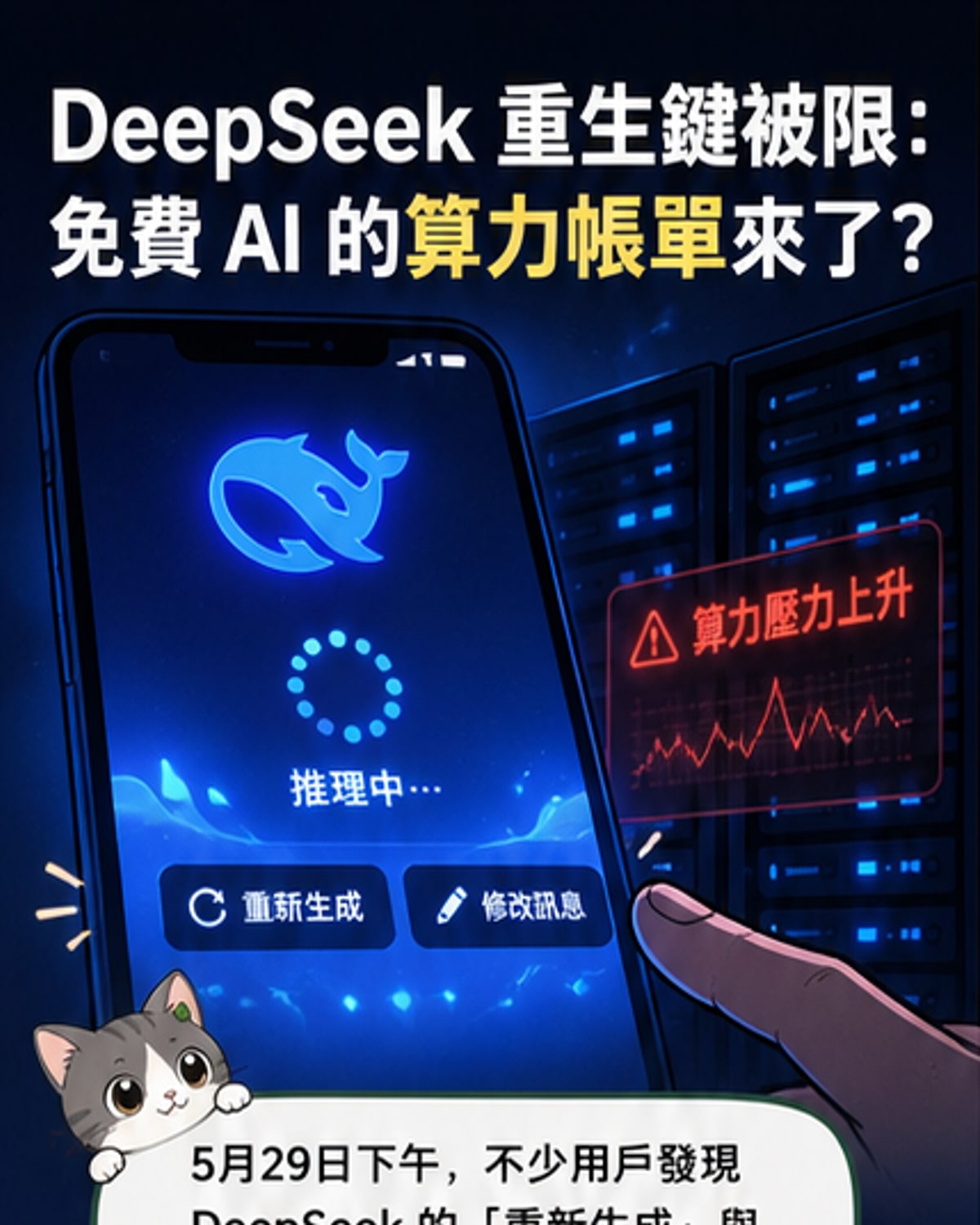DeepSeek 限制重生成次數