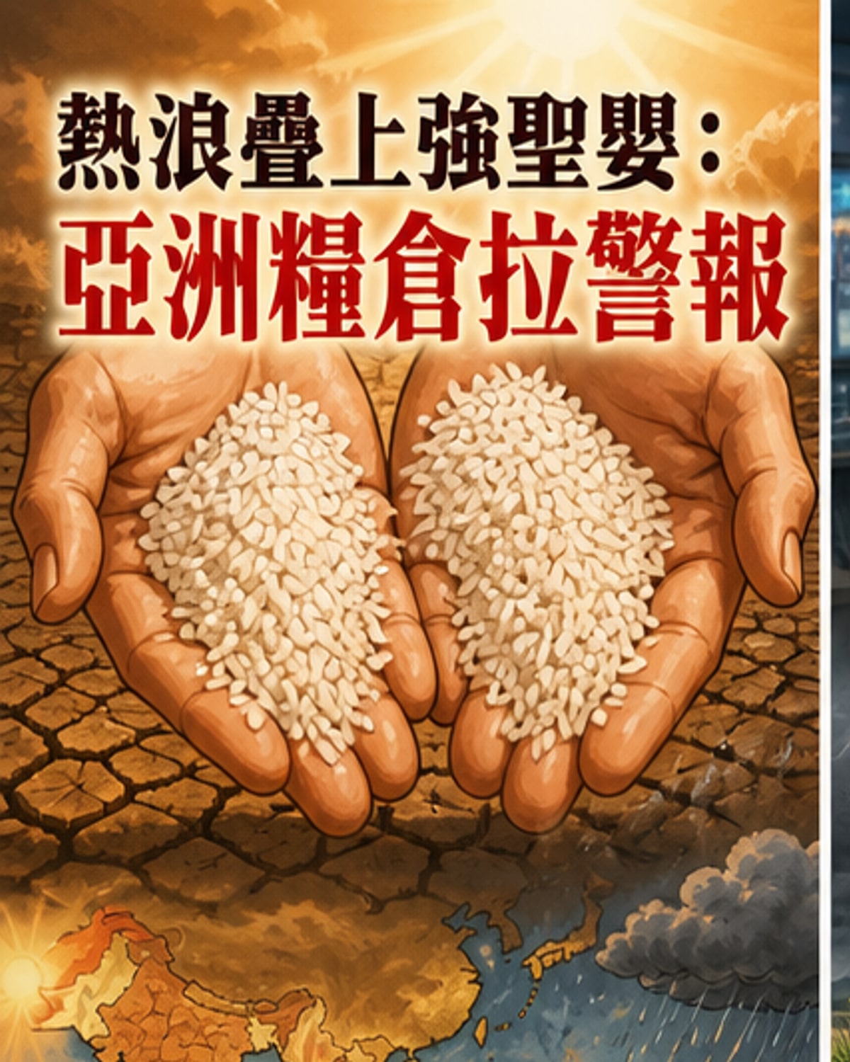 強厄爾尼諾加劇亞洲農作危機