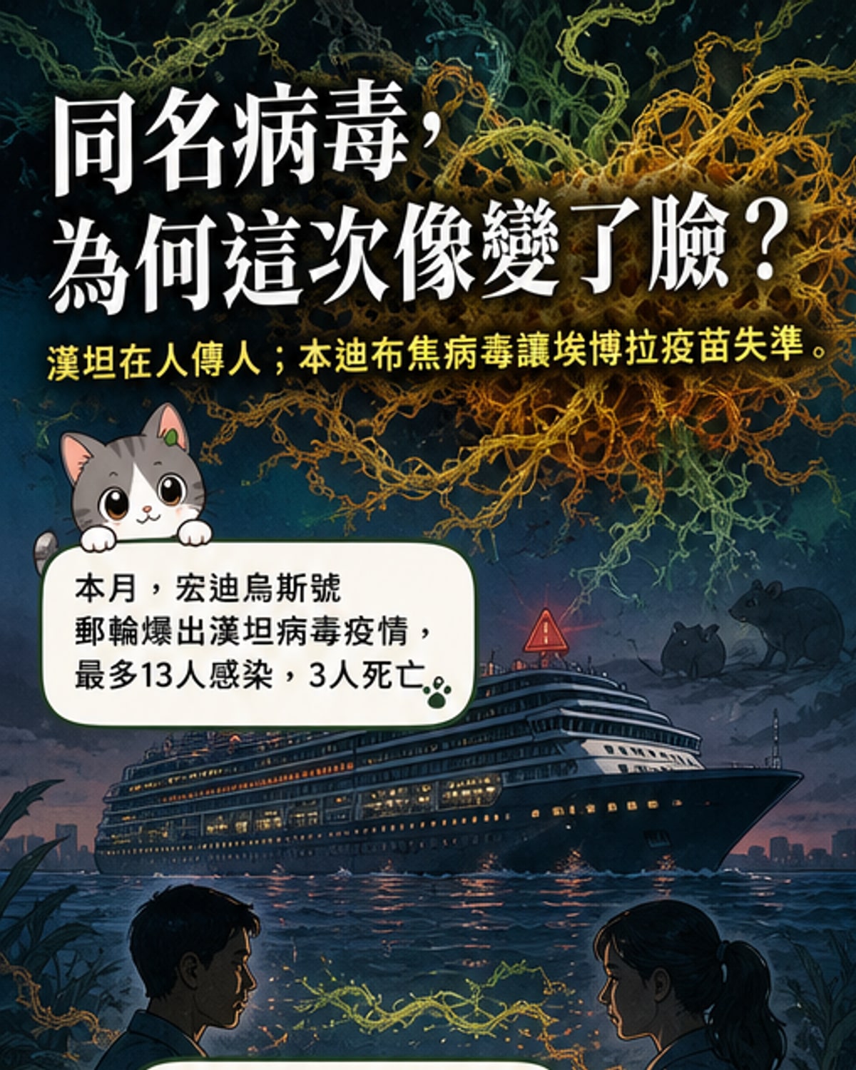 兩種病毒不按常理出牌