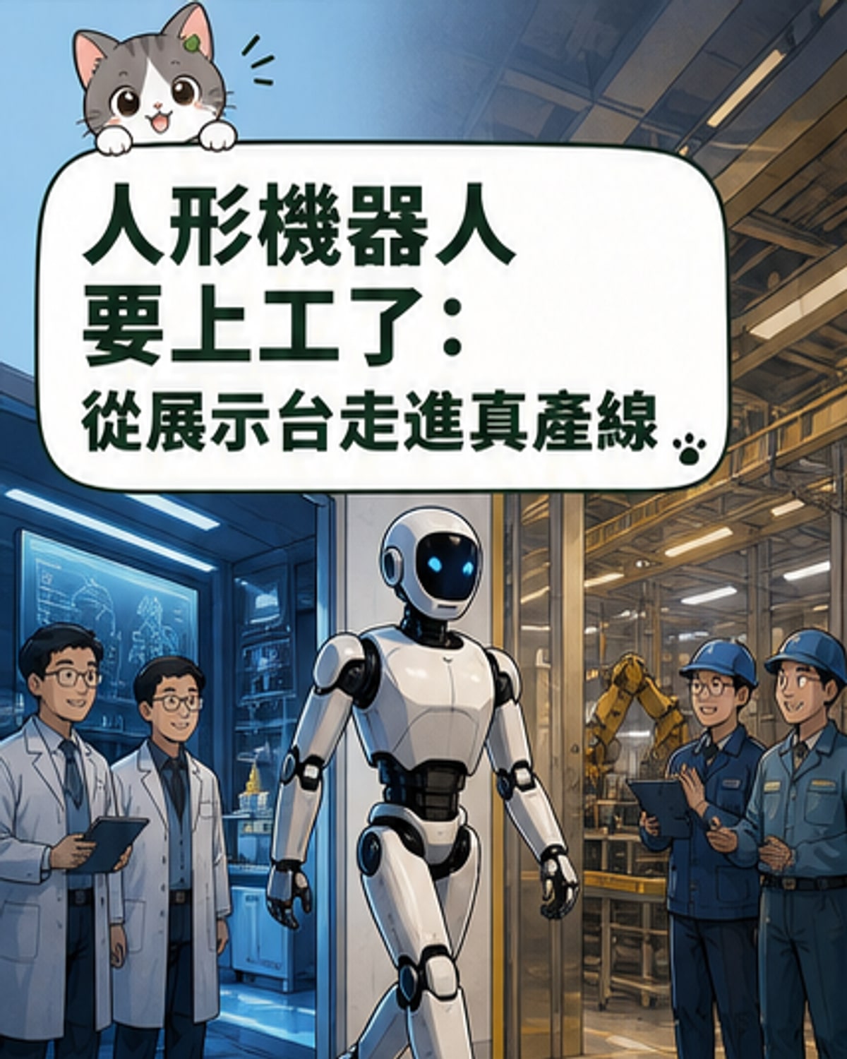 人形機器人邁入實戰階段