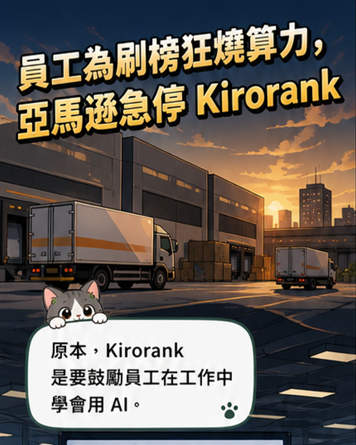 亞馬遜緊急叫停AI內部排名