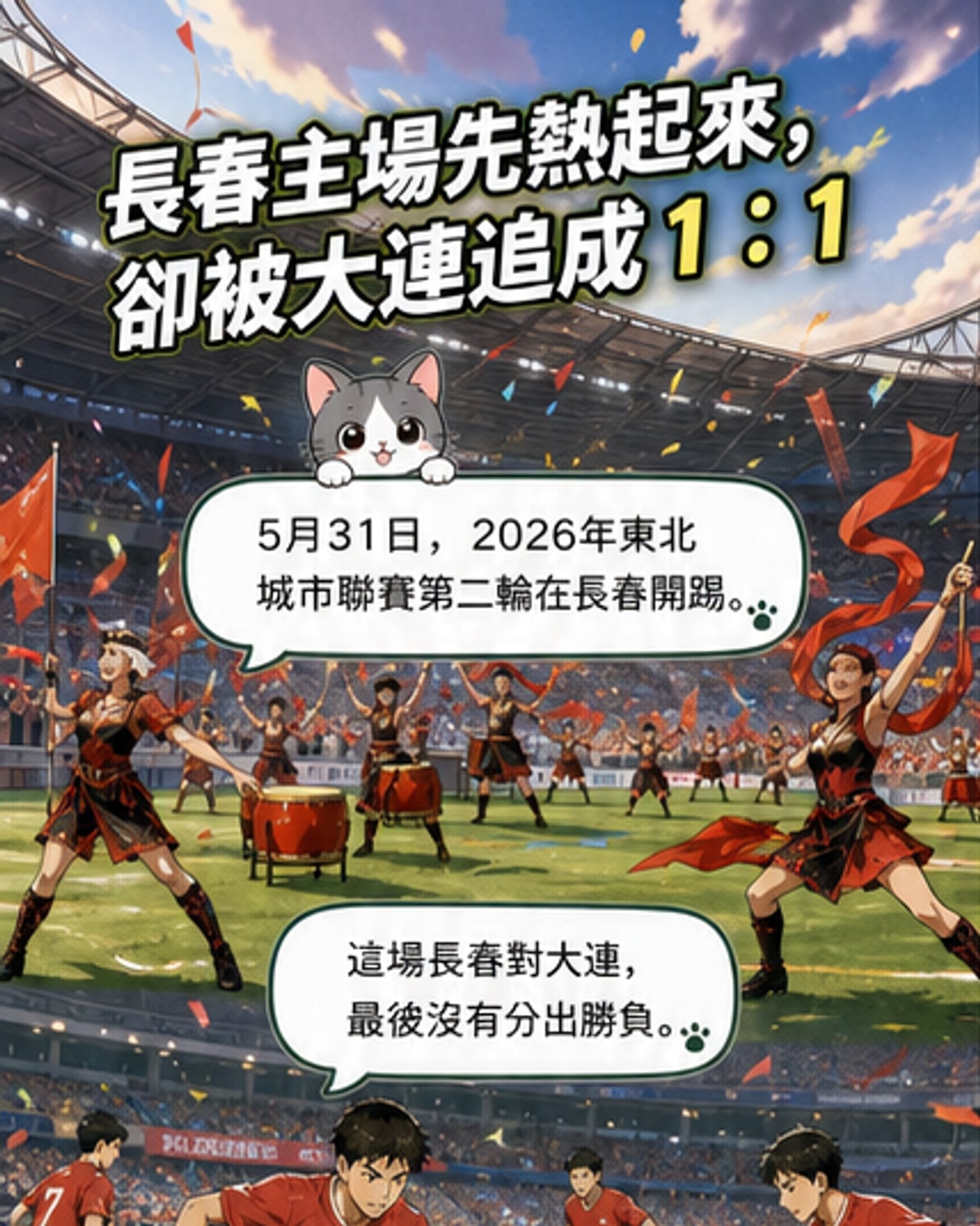 長春戰平大連