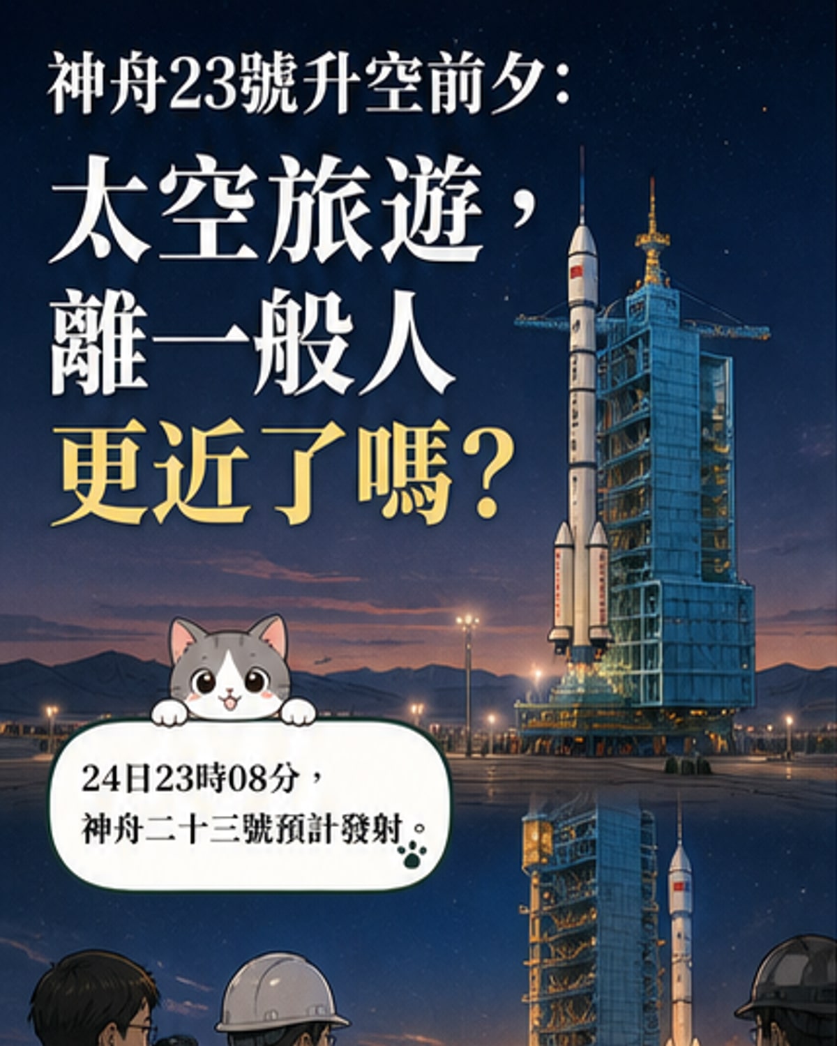 中國太空站將研究商業旅遊模式